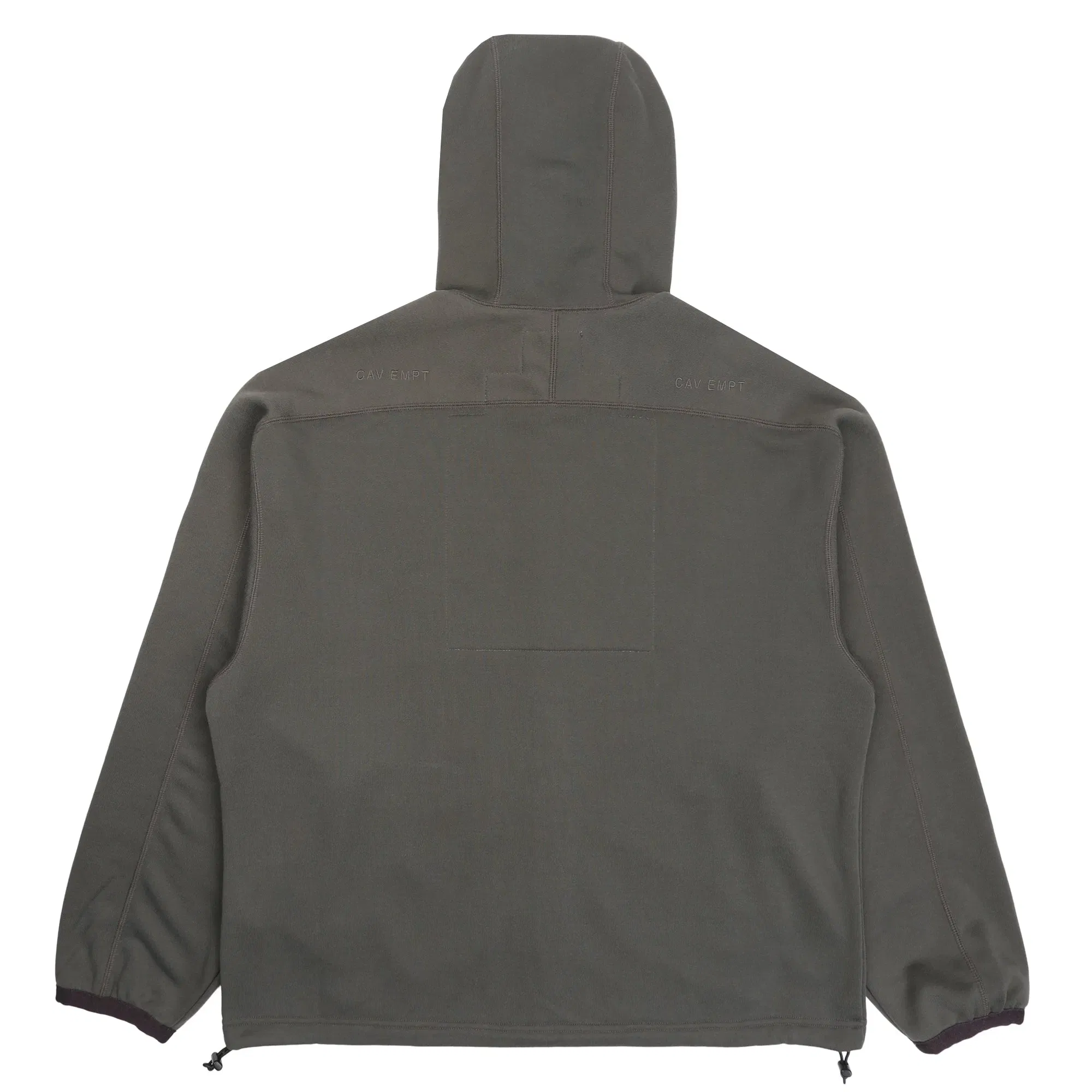 Cav Empt PE Jersey Zip Hoody - Charcoal