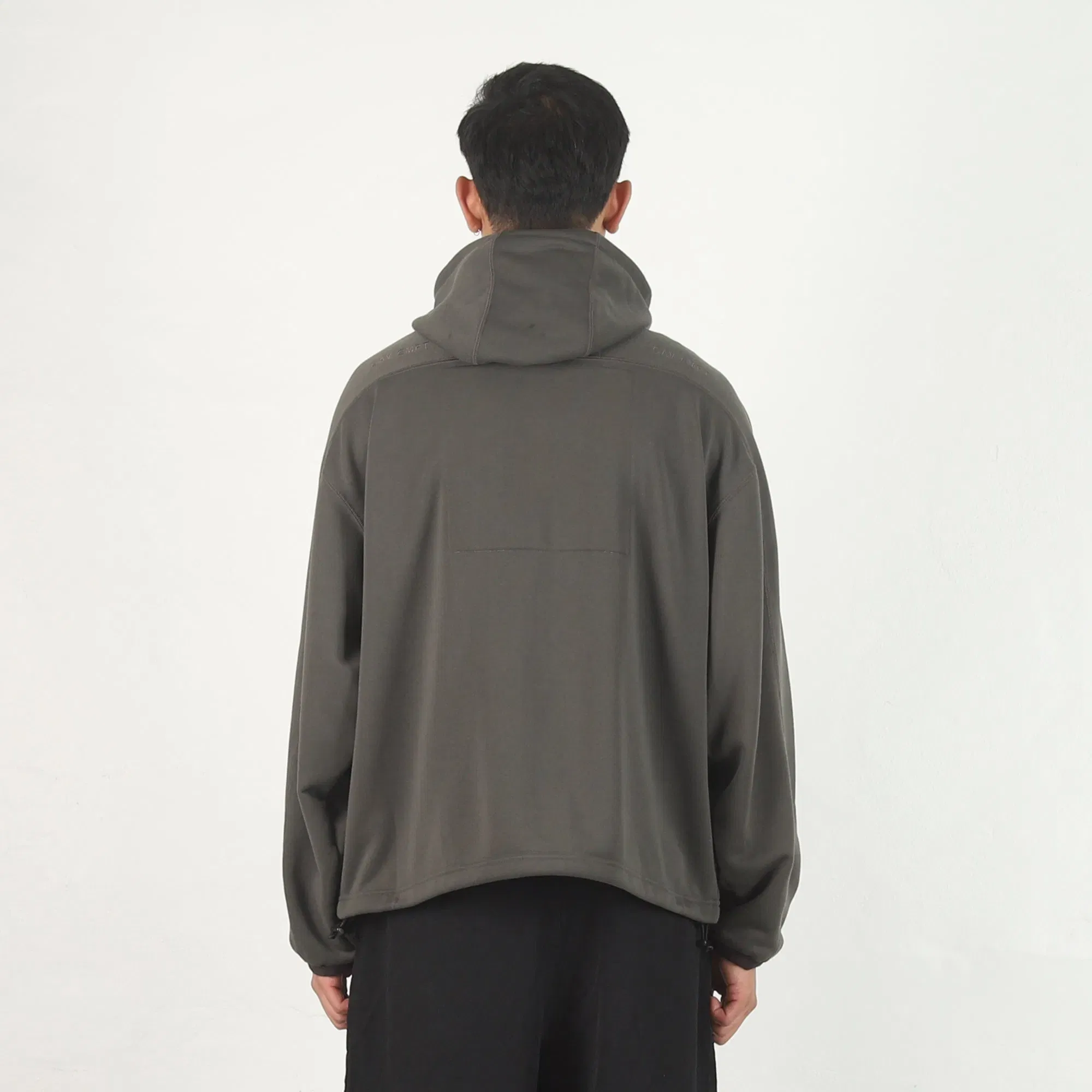 Cav Empt PE Jersey Zip Hoody - Charcoal