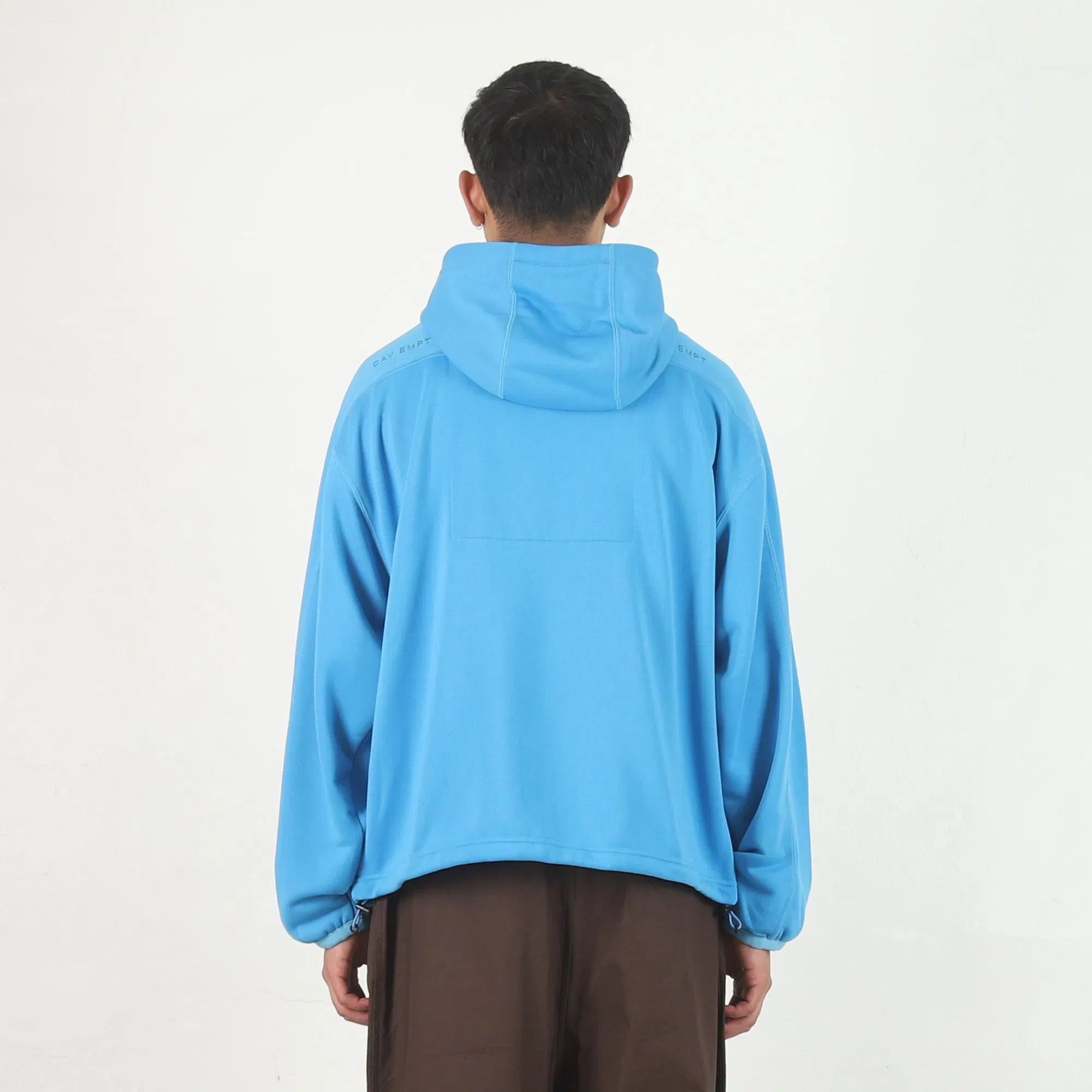 Cav Empt PE Jersey Zip Hoody - Blue