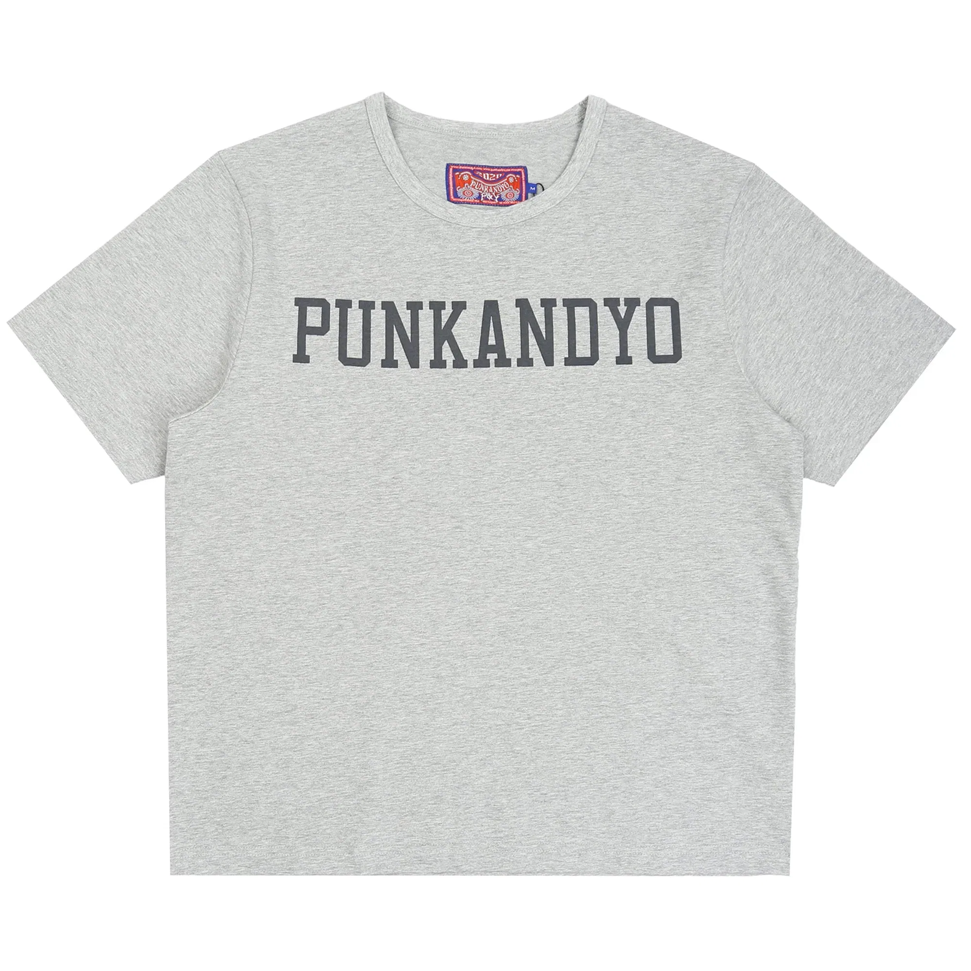 Punkandyo College Heavyweight T-Shirt - Heather Grey