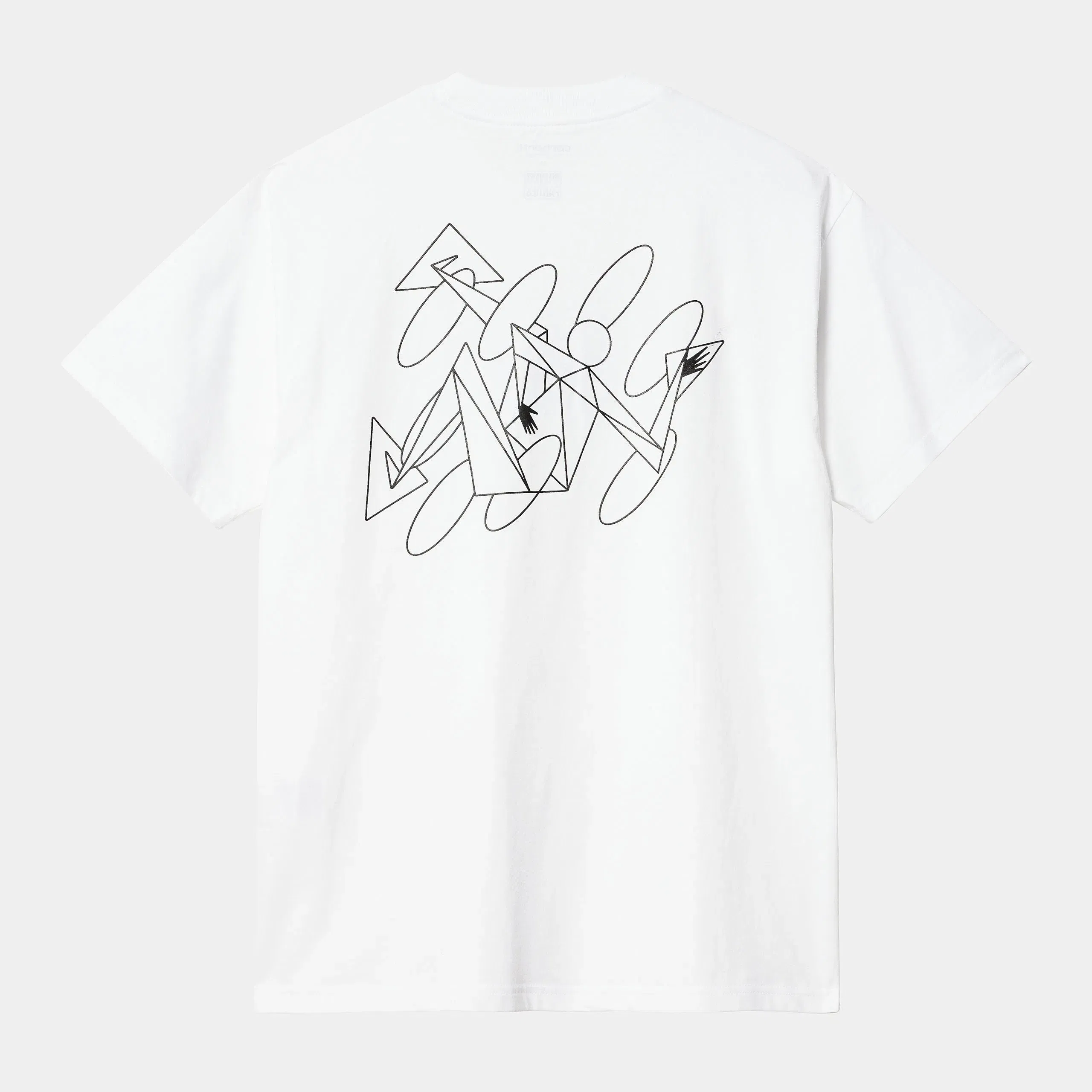 Carhartt Work in Progress Carhartt WIP S/S Rush Hour T-Shirt - White / Black