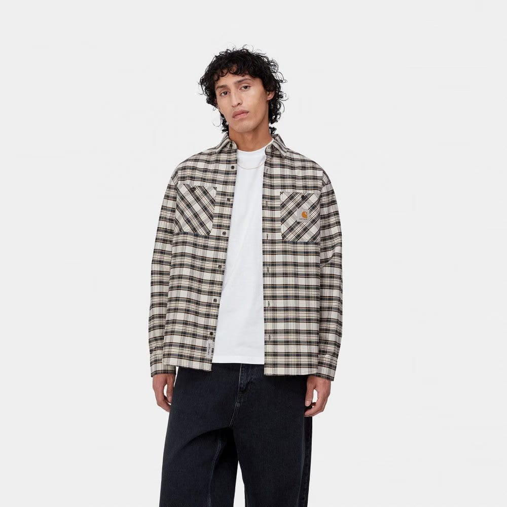 Carhartt Work in Progress Carhartt WIP L/S Solander Shirt - Solander Check, Wax