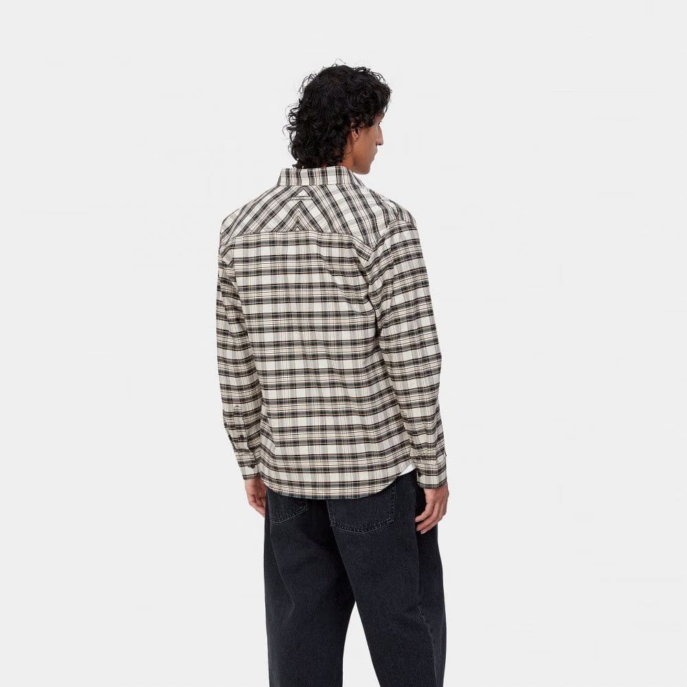 Carhartt Work in Progress Carhartt WIP L/S Solander Shirt - Solander Check, Wax