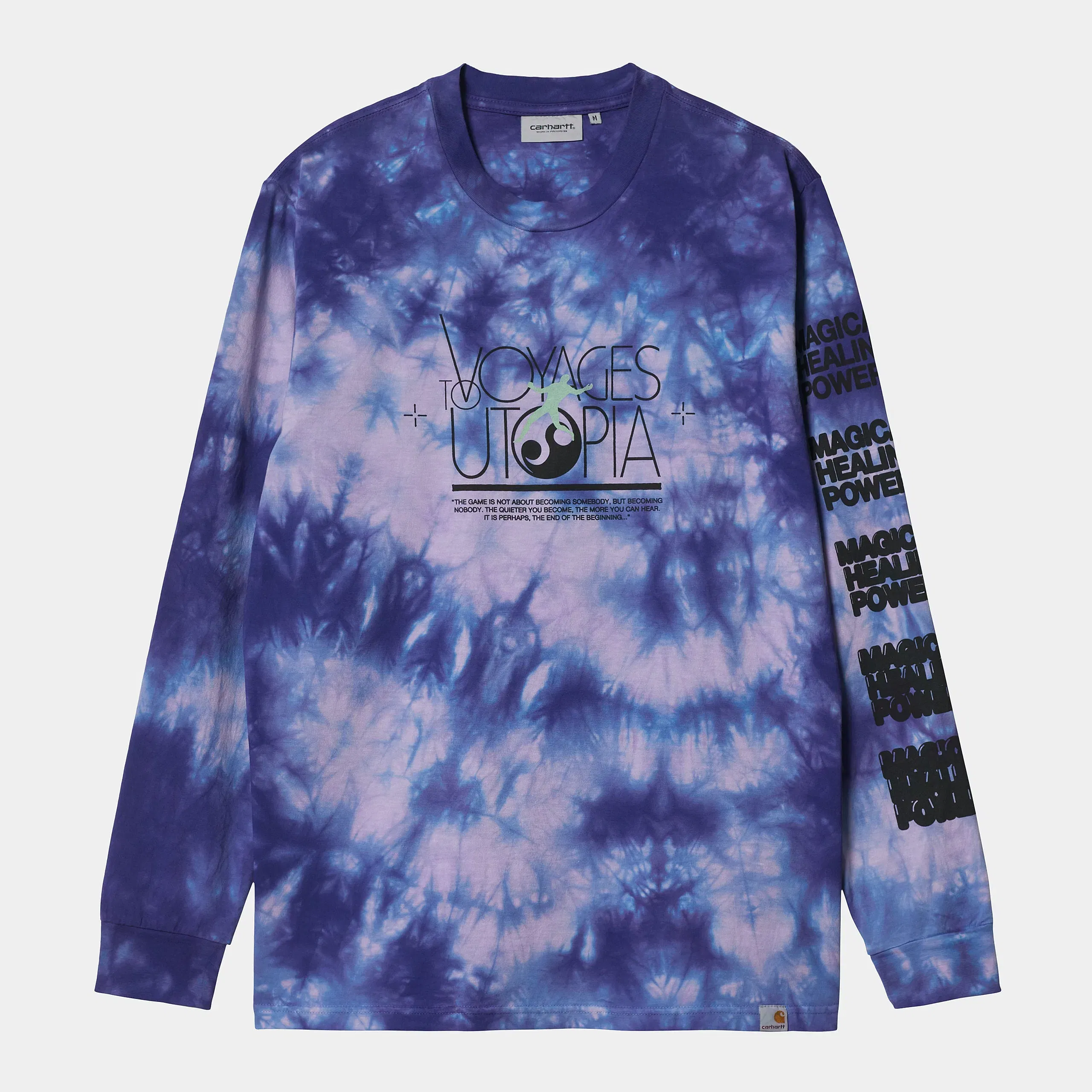 Carhartt Work in Progress Carhartt WIP L/S Voyages T-Shirt - Razzmic / Soft Lavender