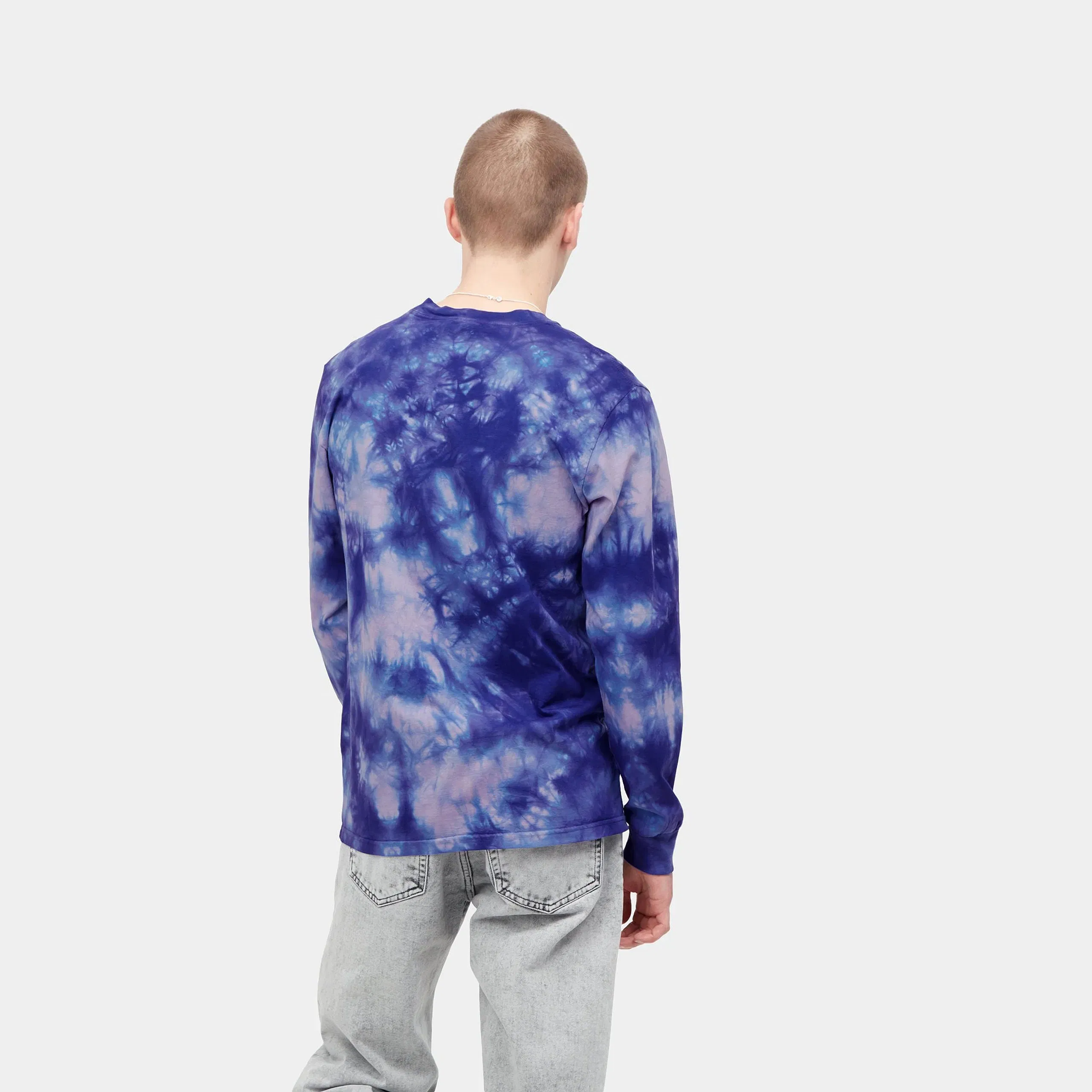Carhartt Work in Progress Carhartt WIP L/S Voyages T-Shirt - Razzmic / Soft Lavender