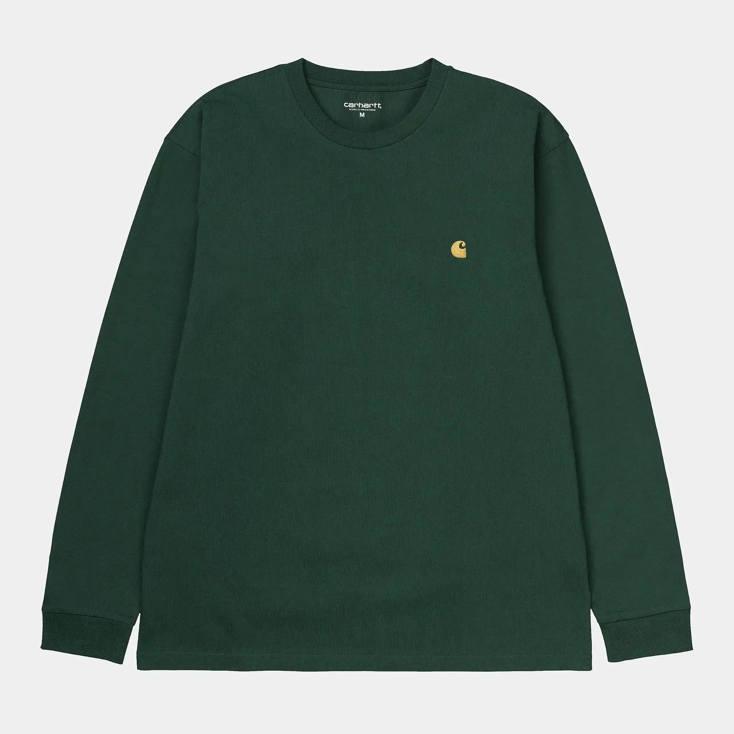 Carhartt Work in Progress Carhartt WIP L/S Chase T-Shirt - Treehouse / Gold