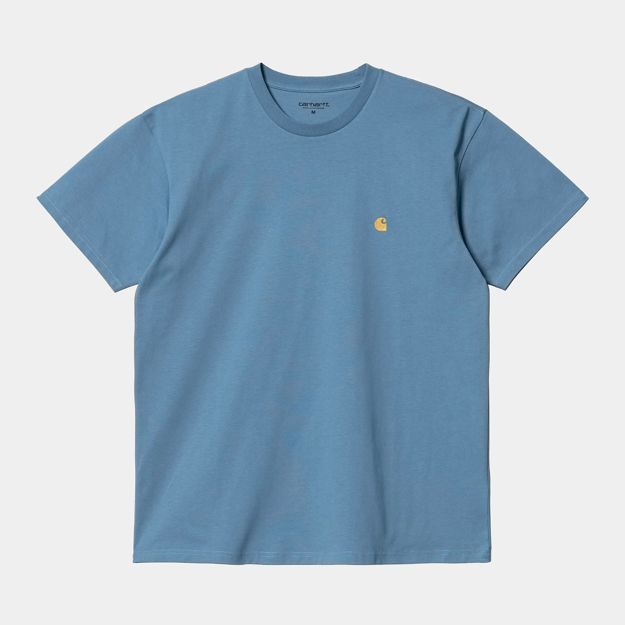 Carhartt Work in Progress Carhartt WIP S/S Chase T-Shirt - Icy Water / Gold