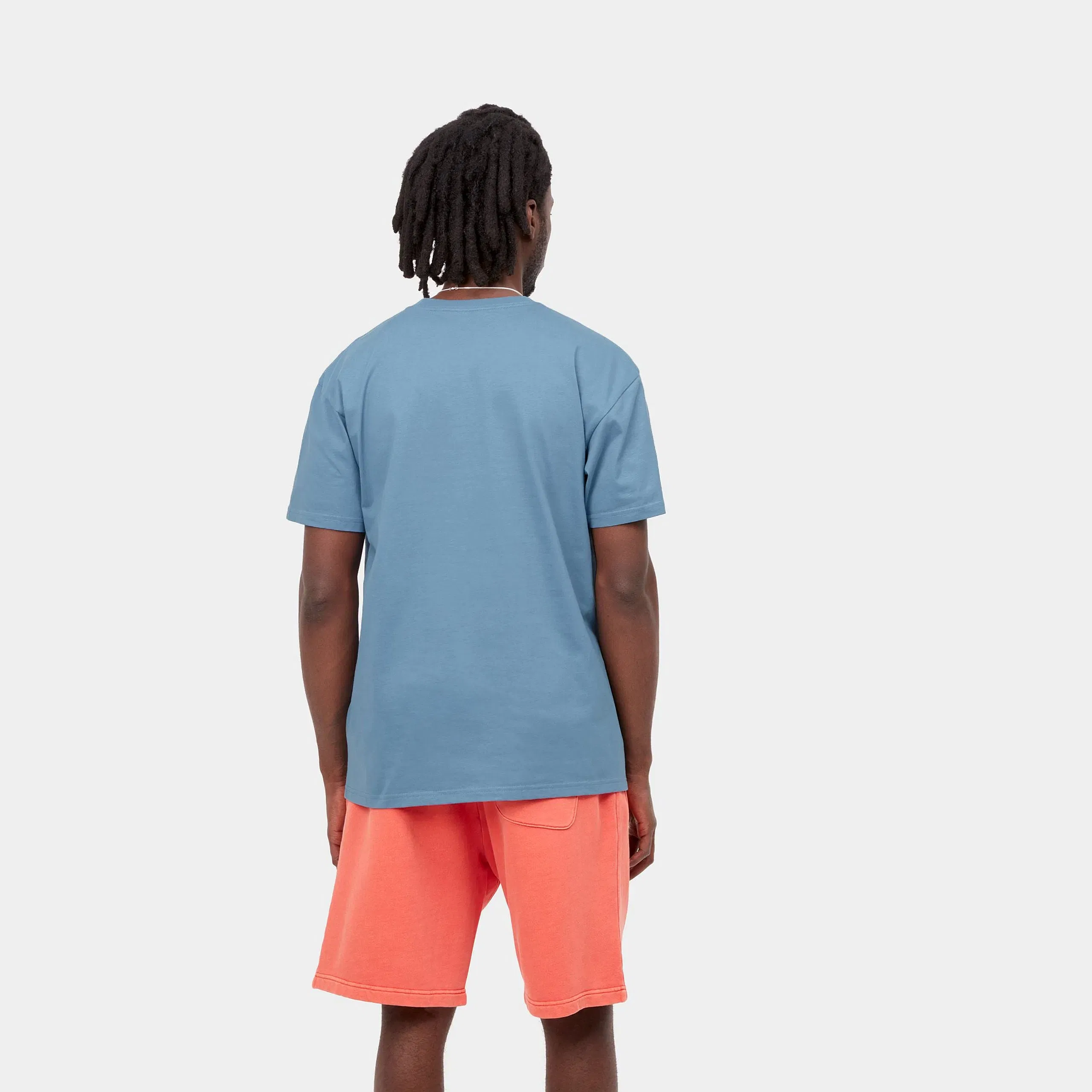 Carhartt Work in Progress Carhartt WIP S/S Chase T-Shirt - Icy Water / Gold