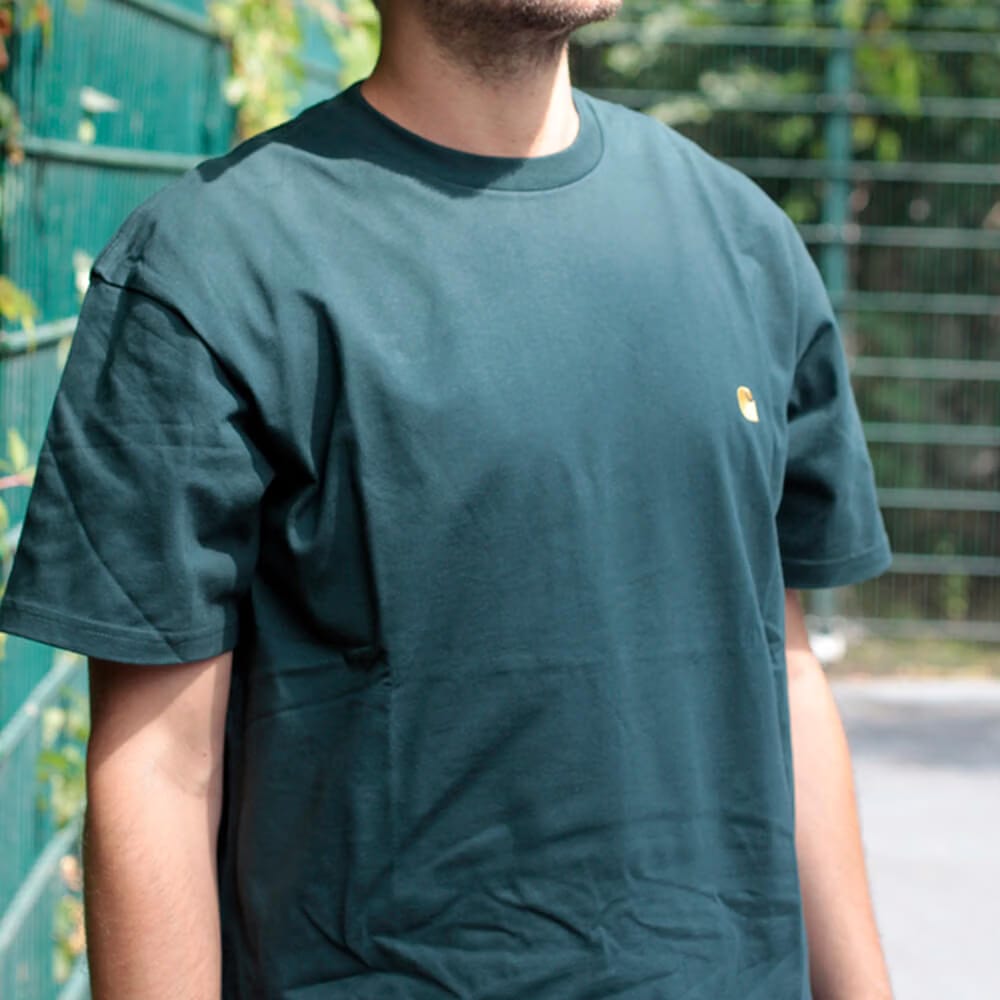 Carhartt Work in Progress Carhartt WIP S/S Chase T-Shirt - Frasier / Gold