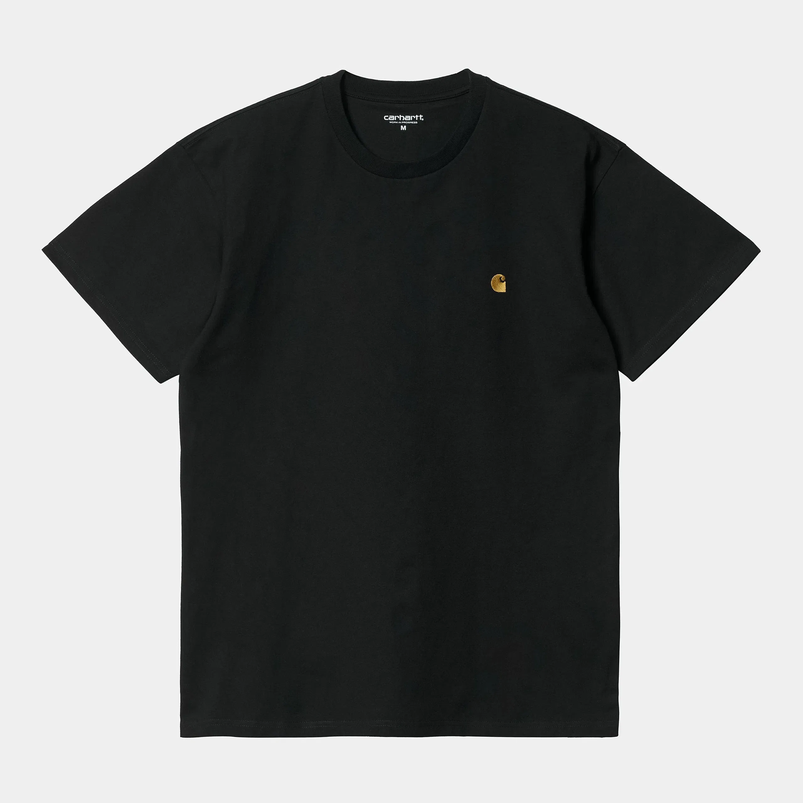 Carhartt Work in Progress Carhartt WIP S/S Chase T-Shirt - Black / Gold