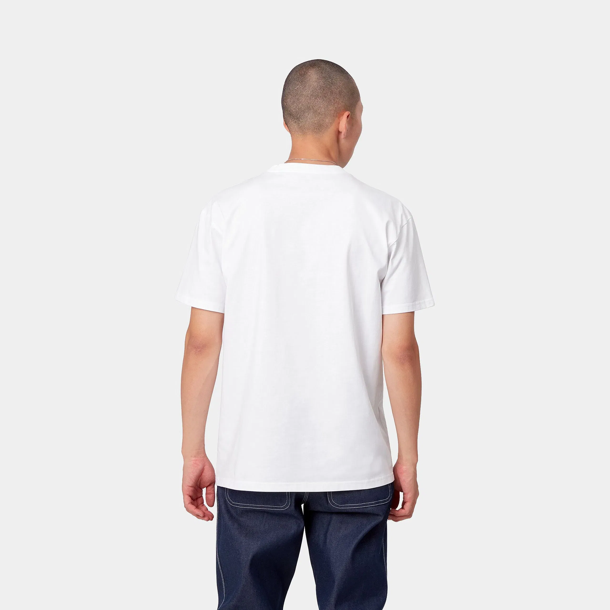 Carhartt Work in Progress Carhartt WIP S/S Chase T-Shirt - White / Gold