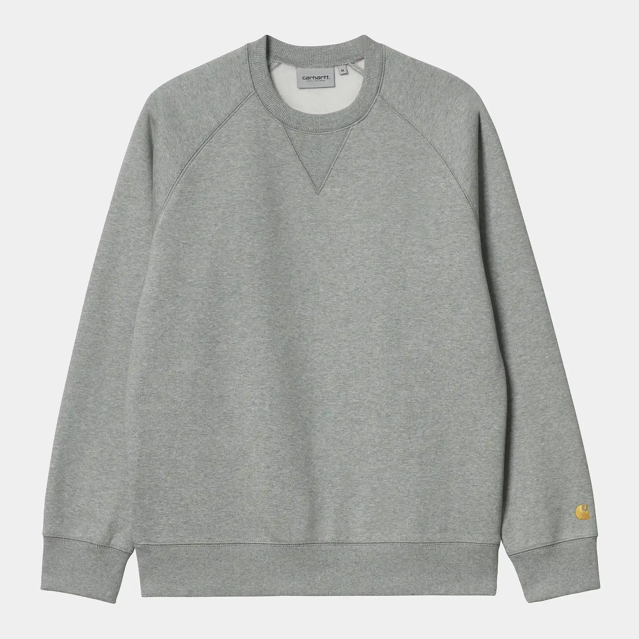 Carhartt Work in Progress Carhartt WIP Chase Crewneck Sweatshirt - Grau (Grey Heather)