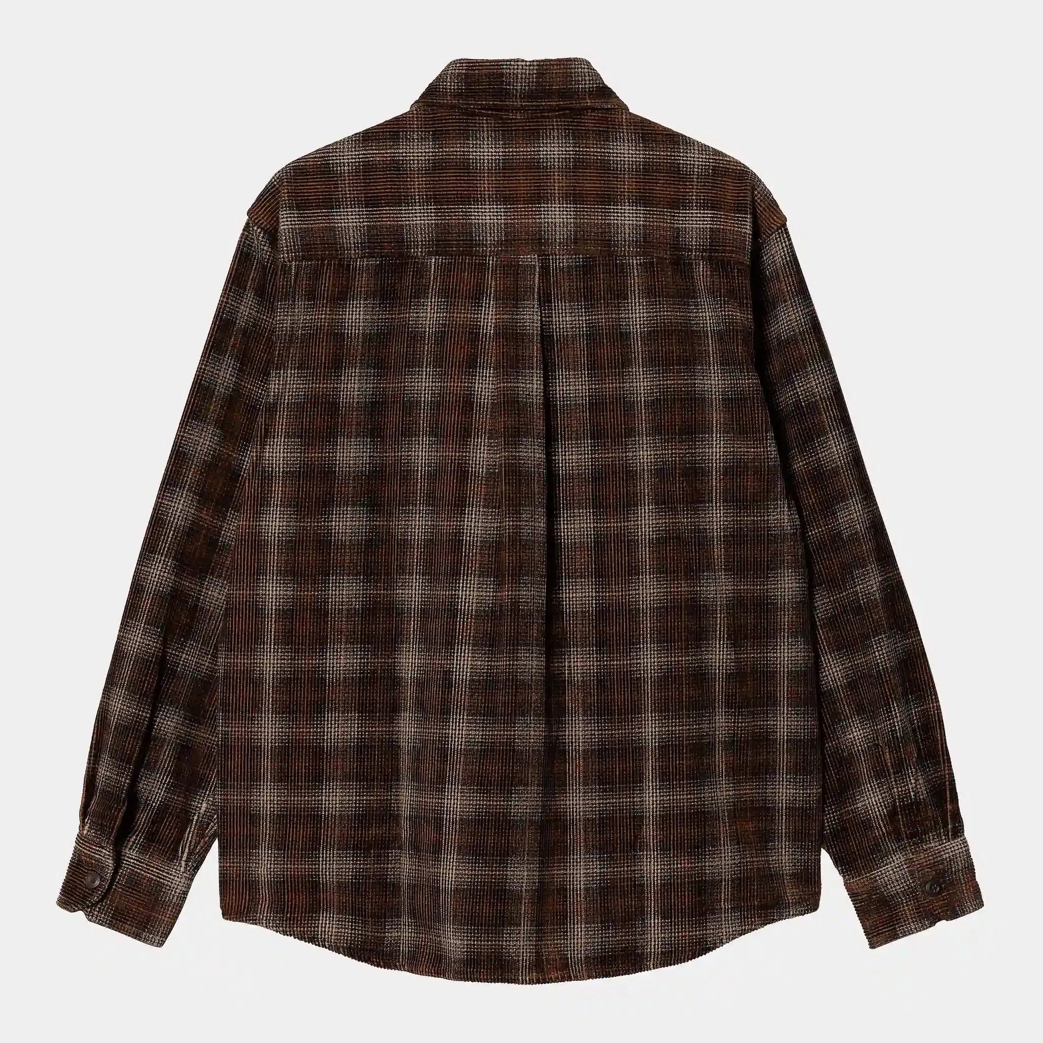 Carhartt Work in Progress Carhartt WIP L/S Flint Shirt - Wiley Check, Hamilton Brown (rinsed)