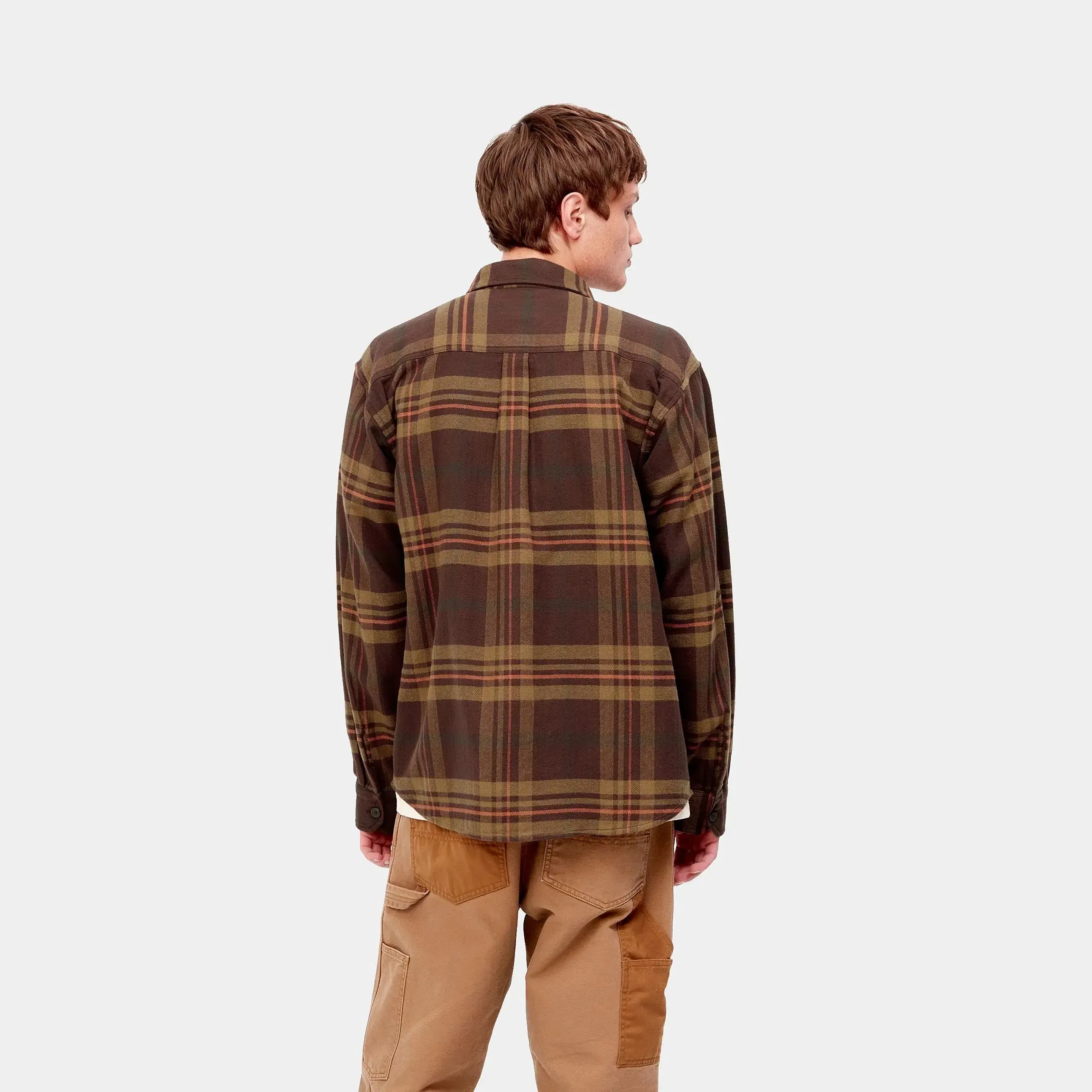 Carhartt Work in Progress Carhartt WIP L/S Wallace Shirt - Wallace Check, Ale