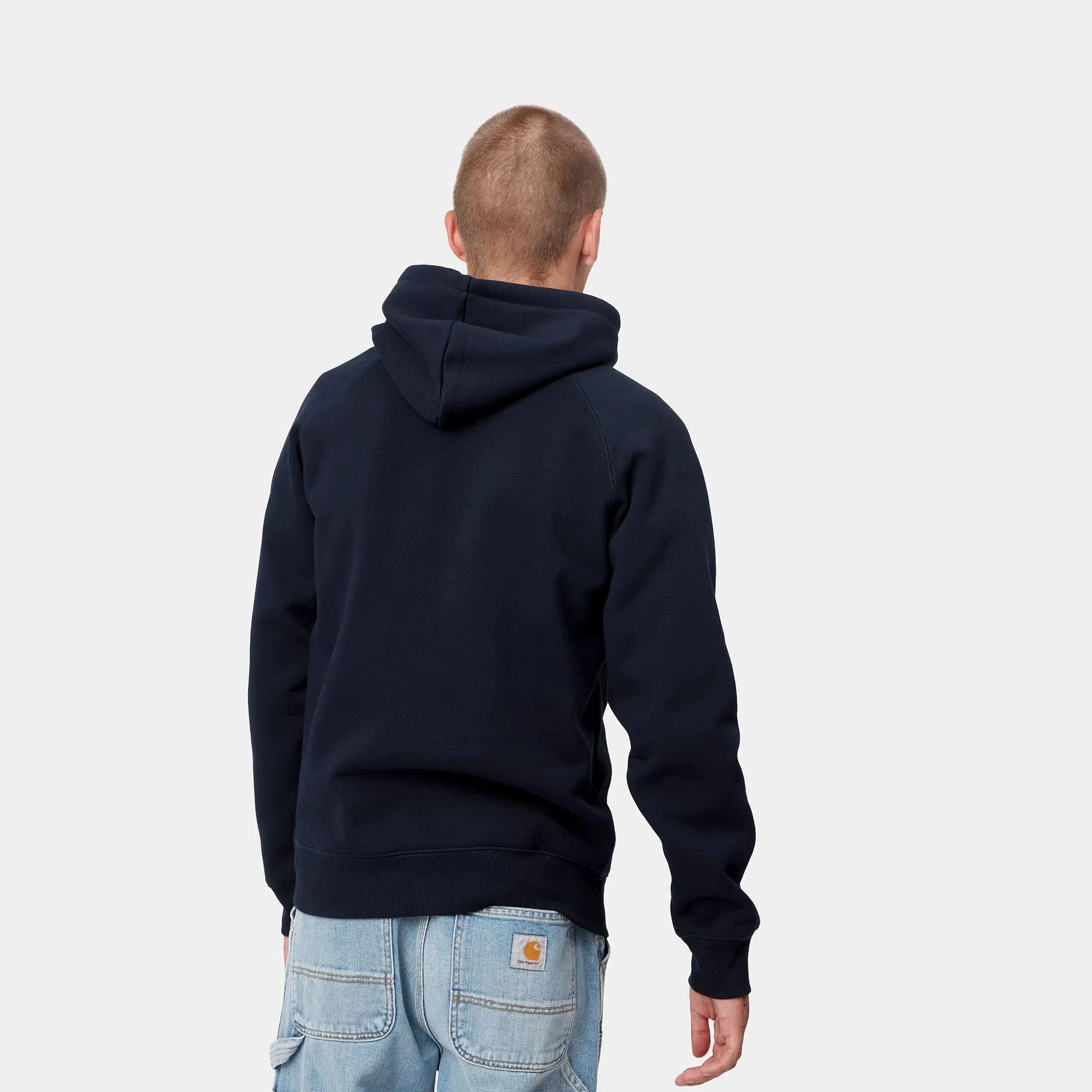 Carhartt Work in Progress Carhartt WIP Chase Hoodie - Dunkelblau (Dark Navy / Gold)