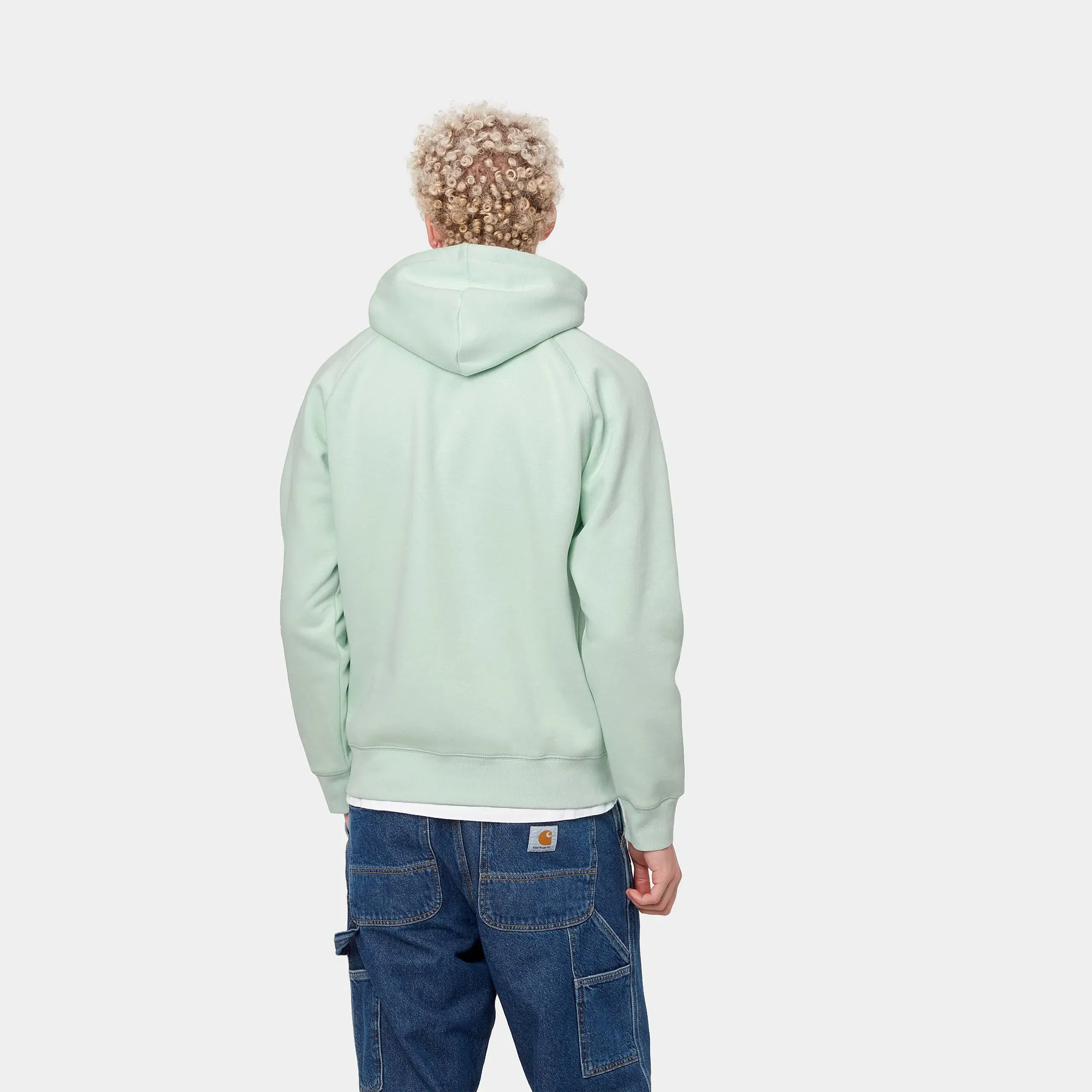 Carhartt Work in Progress Carhartt WIP Chase Hoodie – Hellgrün (Pale Spearmint / Gold)