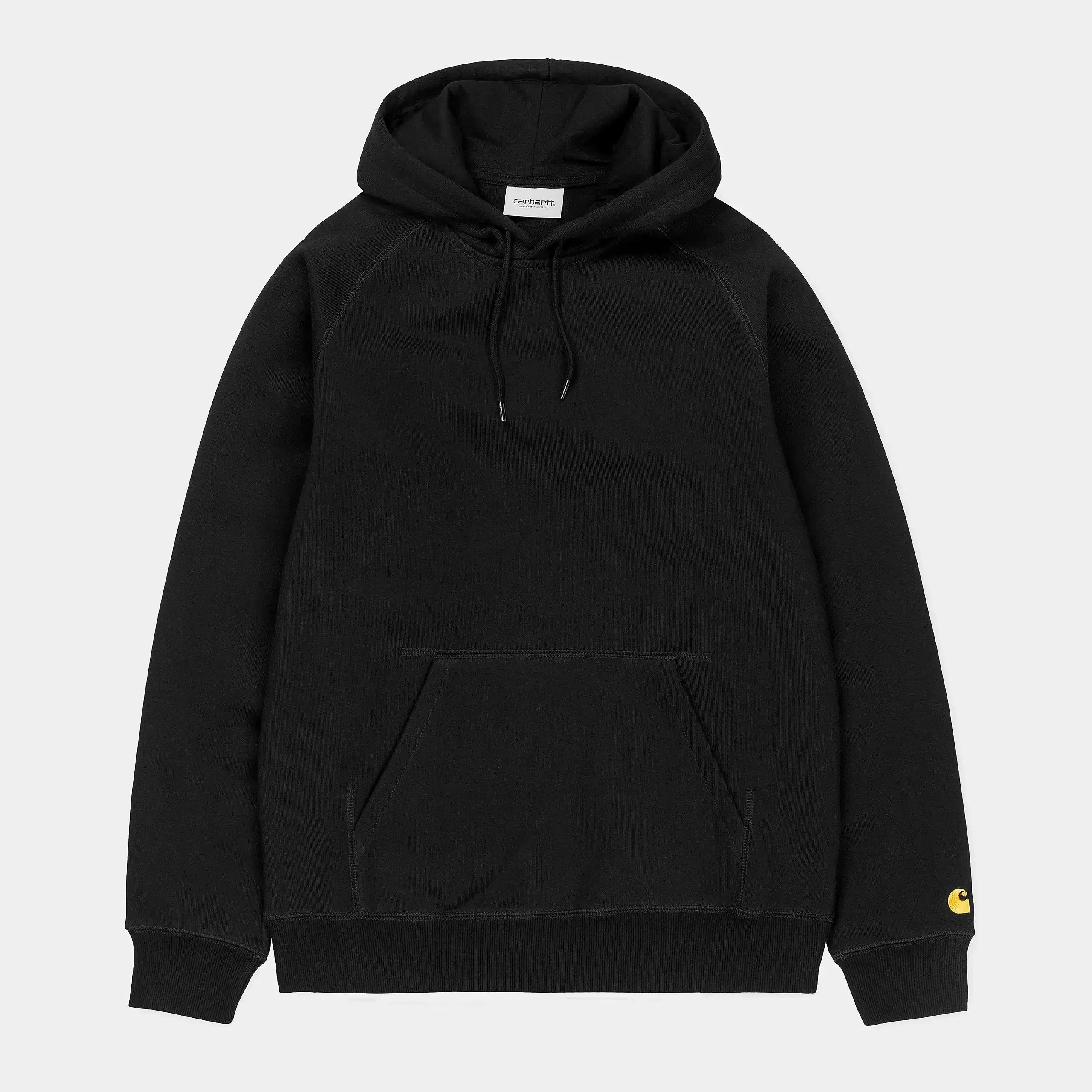 Carhartt Work in Progress Carhartt WIP Chase Hoodie - Schwarz (Black / Gold)