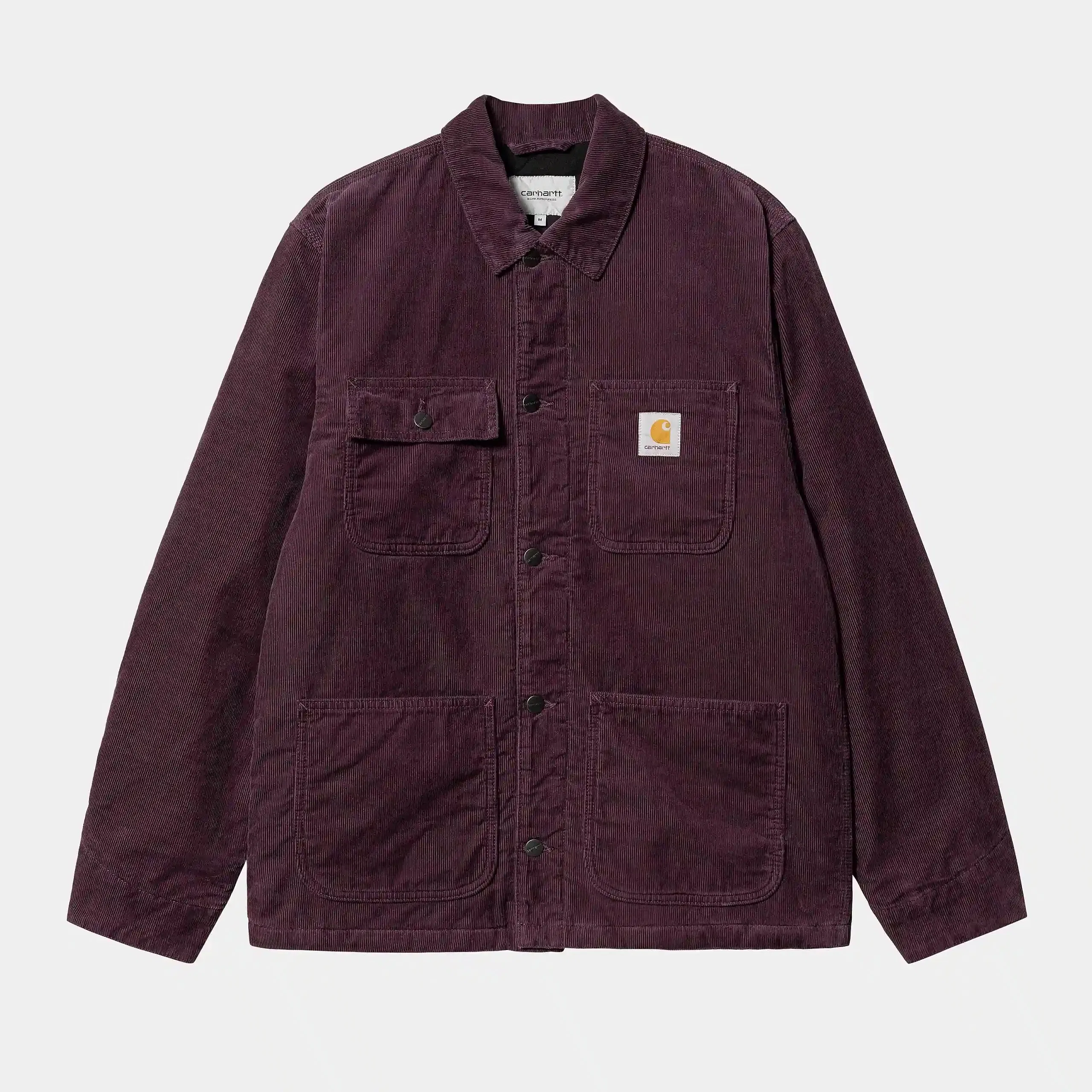Carhartt Work in Progress Carhartt WIP Michigan Coat - Dark Plum (rinsed)