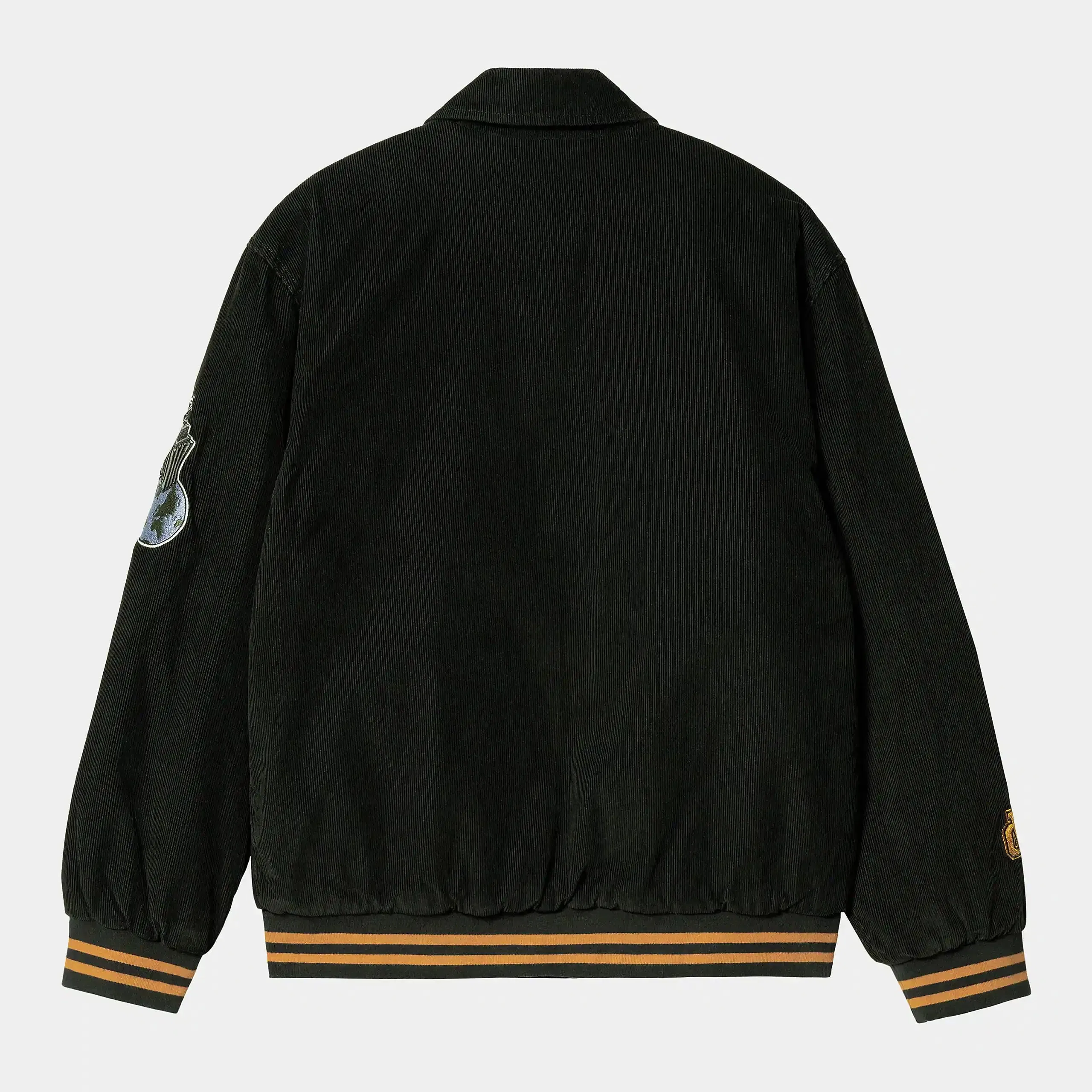 Carhartt Work in Progress Carhartt WIP Letterman Jacket - Dark Cedar / Ochre