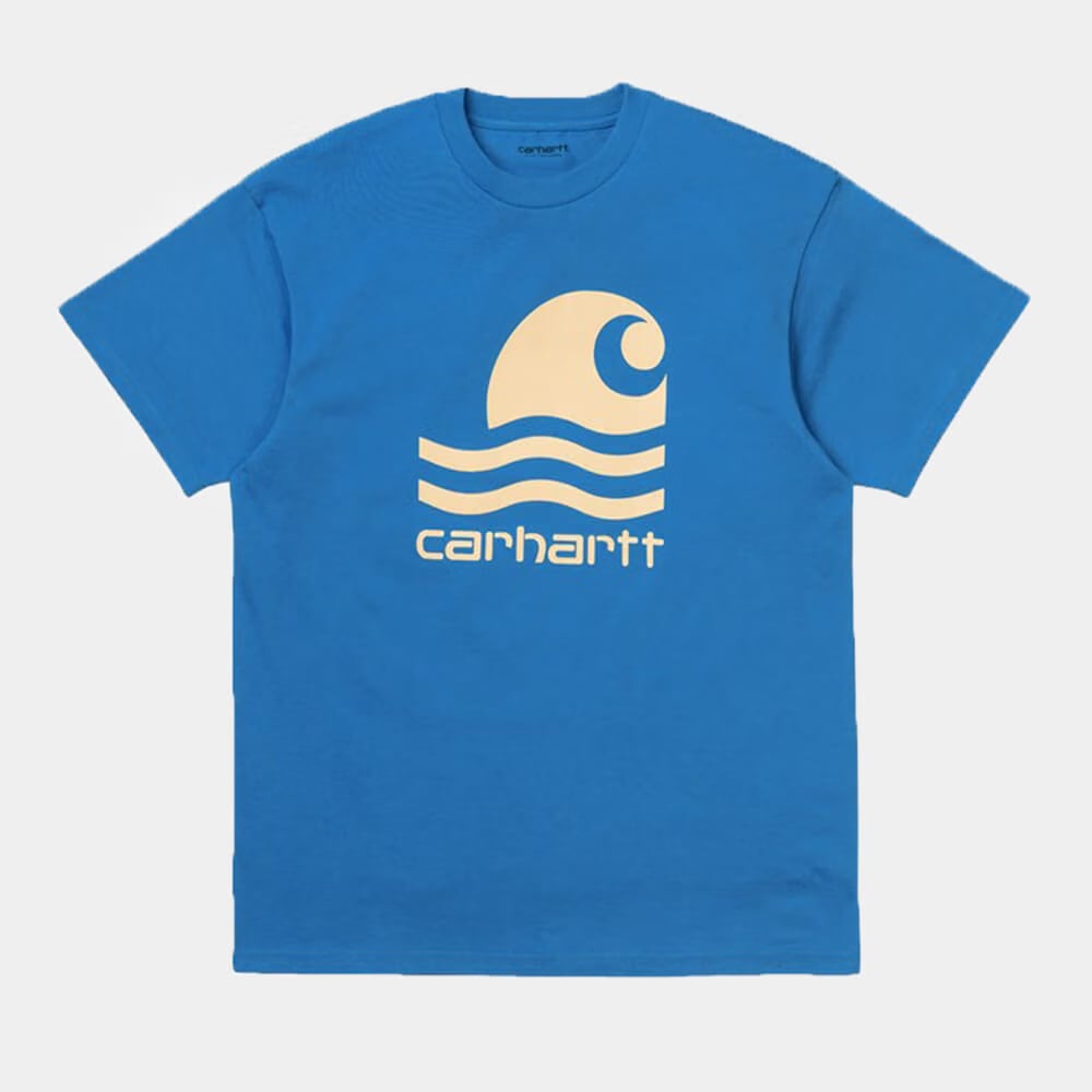 Carhartt Work in Progress Carhartt WIP S/S Swim T-Shirt - Azzuro / Fresco