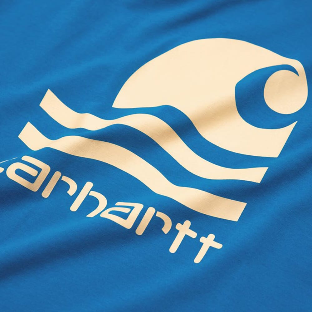 Carhartt Work in Progress Carhartt WIP S/S Swim T-Shirt - Azzuro / Fresco