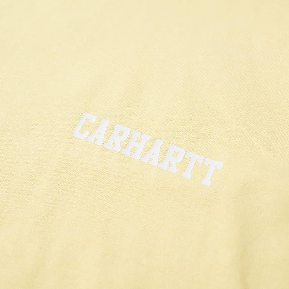 Carhartt Work in Progress Carhartt WIP S/S College Script T-Shirt - Frisco / White