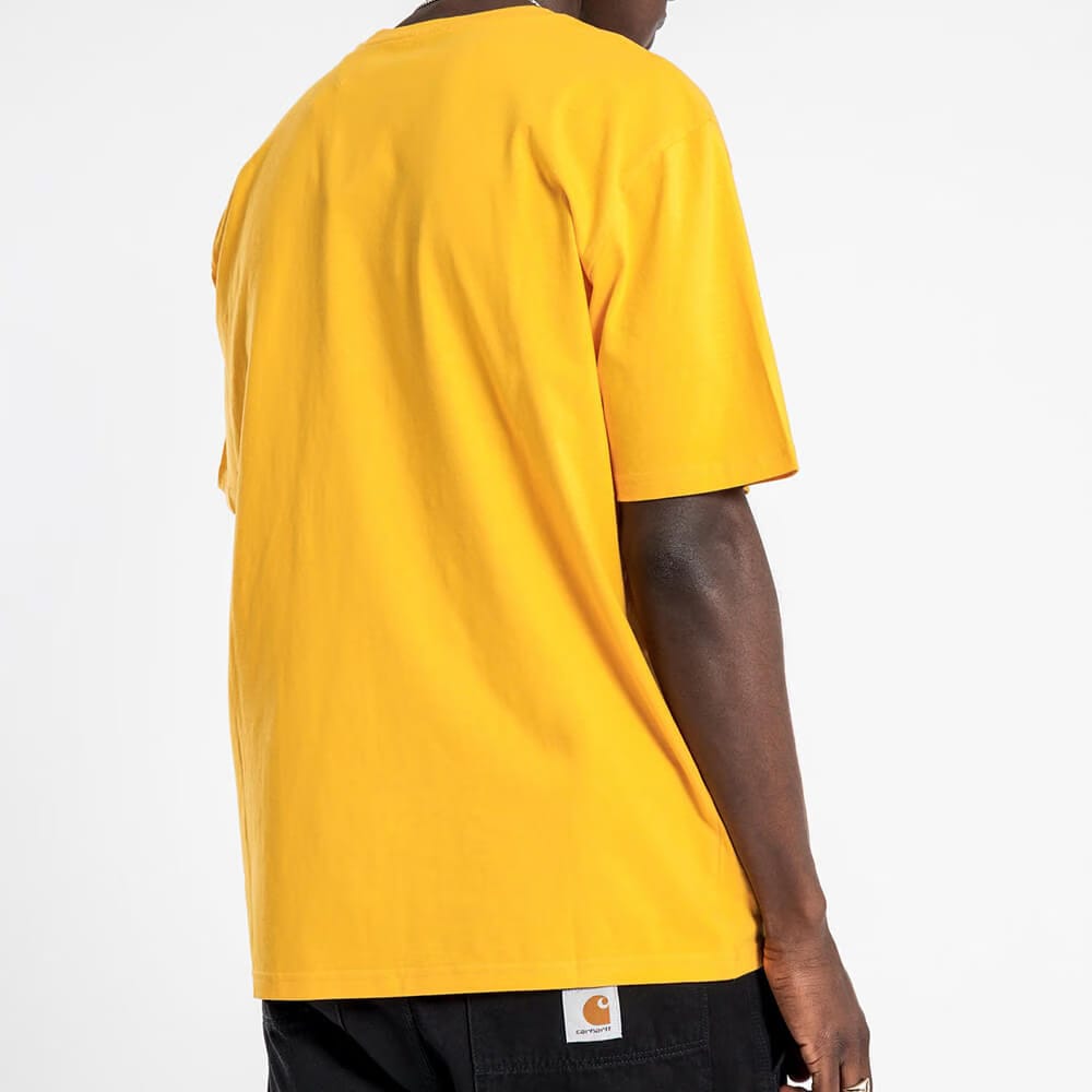 Carhartt Work in Progress Carhartt WIP S/S Script T-Shirt - Sunflower / Black