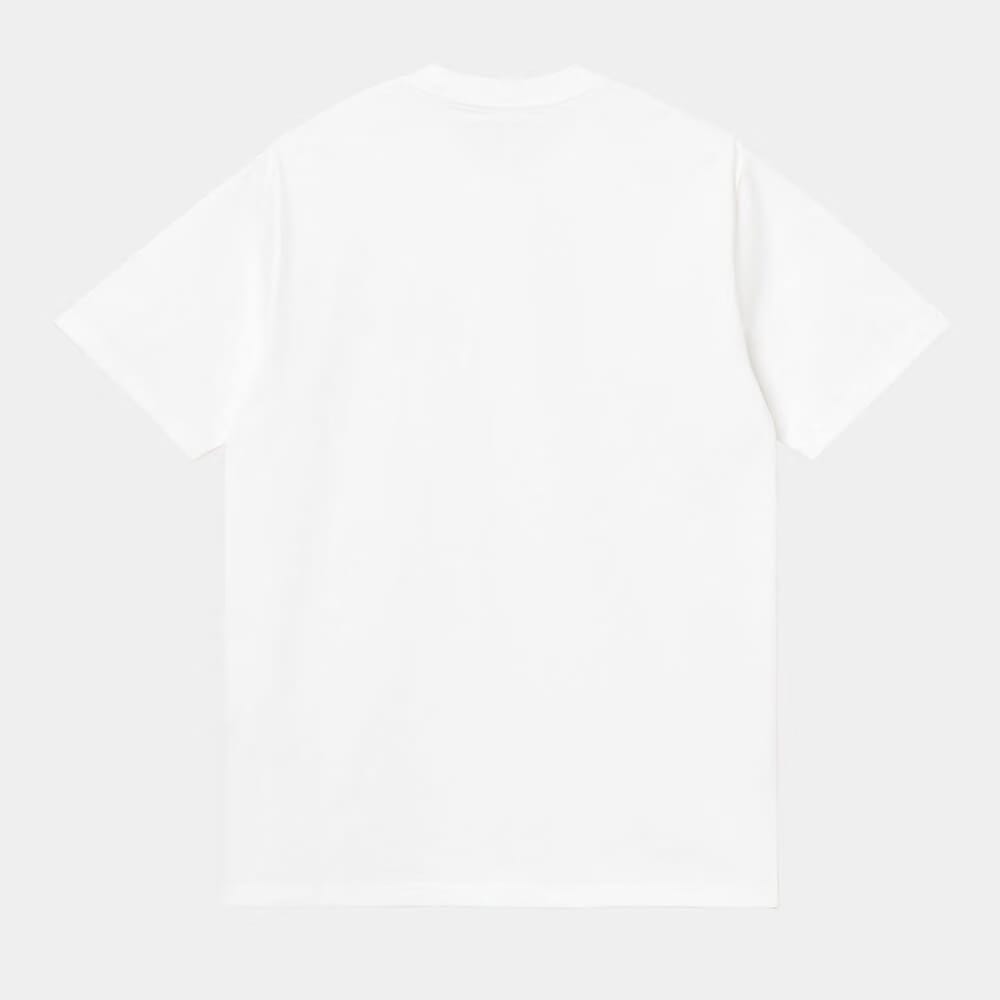 Carhartt Work in Progress Carhartt WIP S/S University Script T-Shirt - White / Black