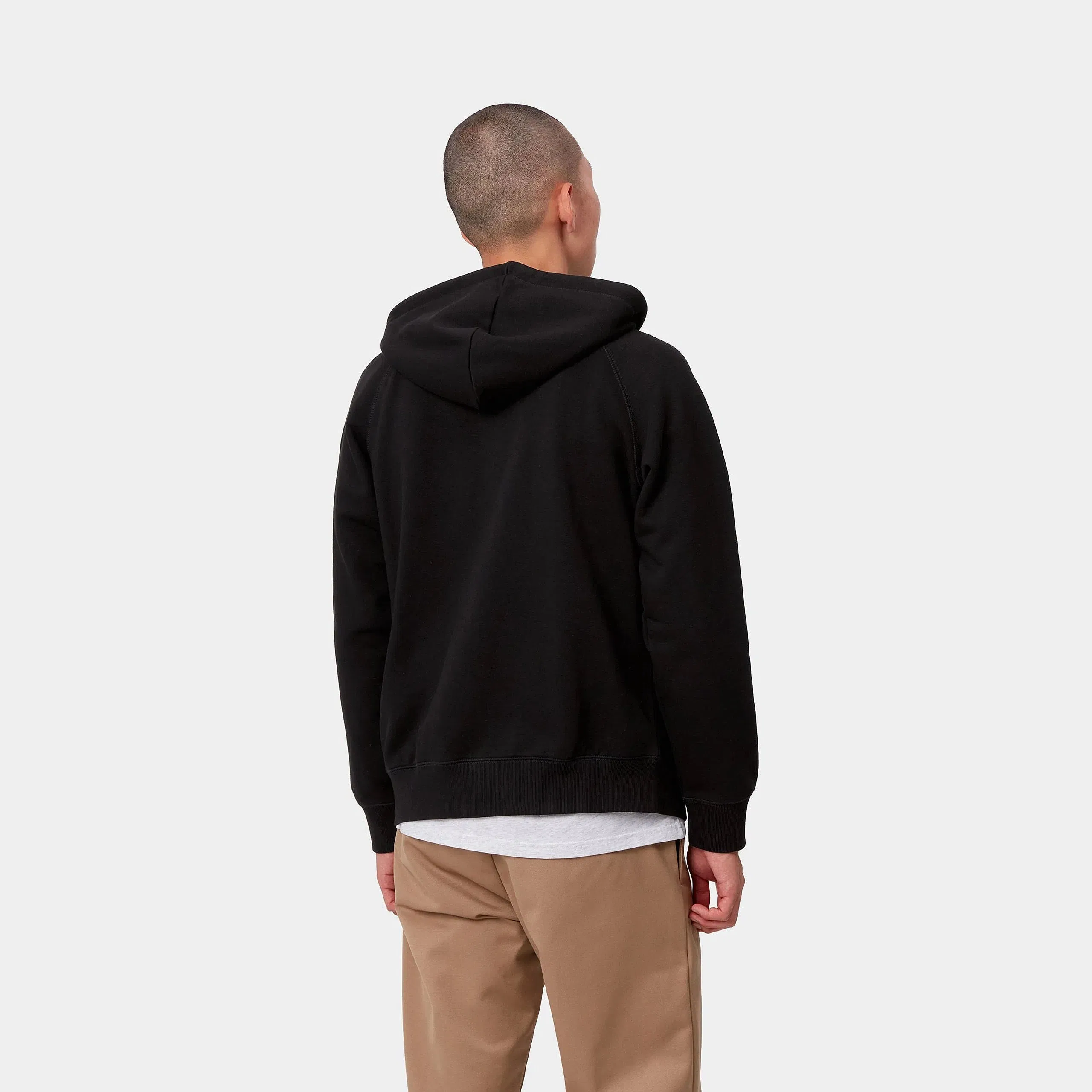 Carhartt Work in Progress Carhartt WIP Chase Zip Hoodie - Schwarz (Black / Gold)
