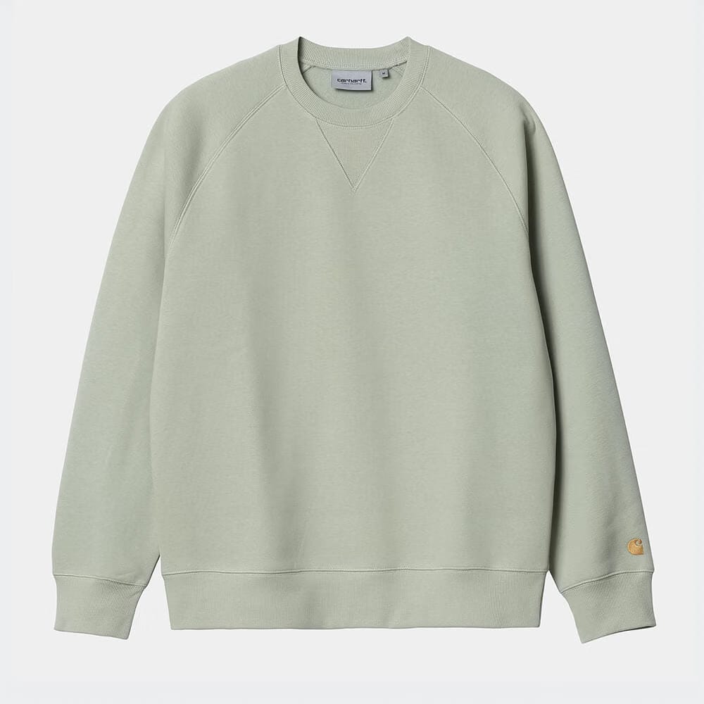 Carhartt Work in Progress Carhartt WIP Chase Sweatshirt - Agave / Gold