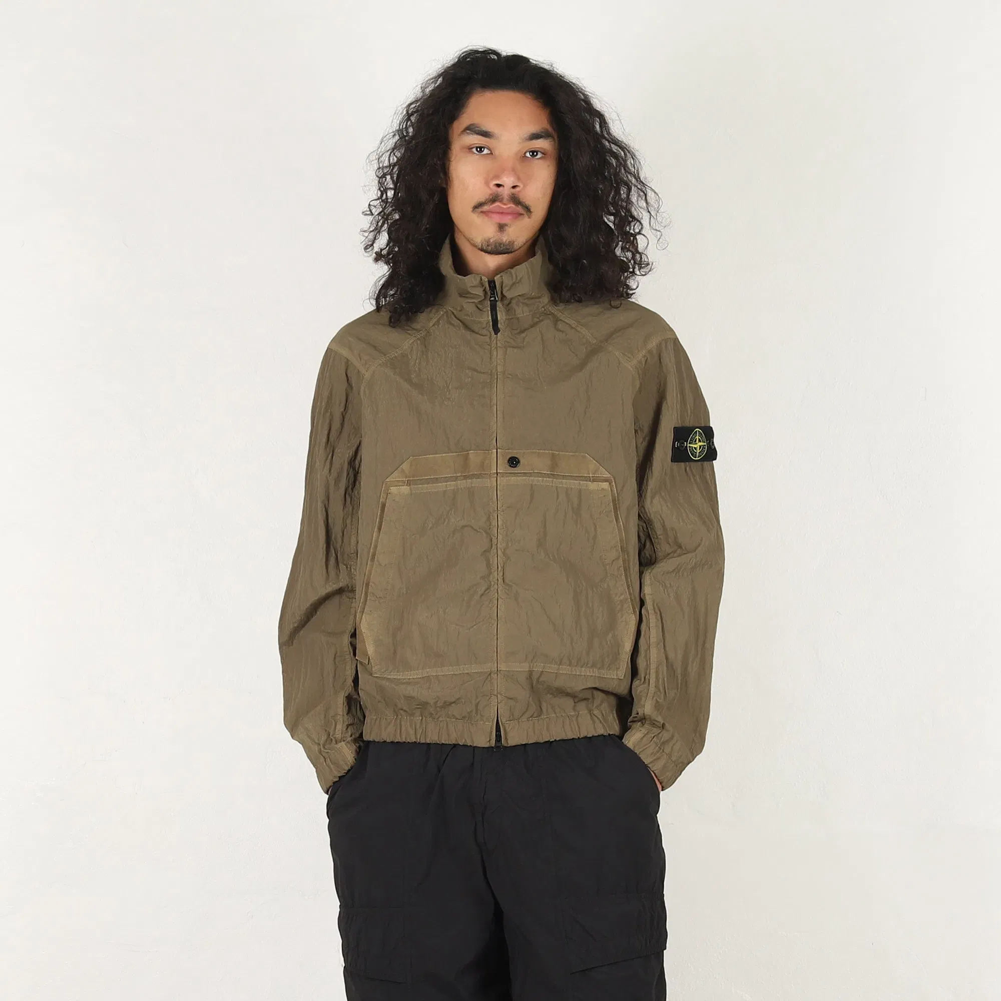 Stone Island Q100009 Jacket - Military Green