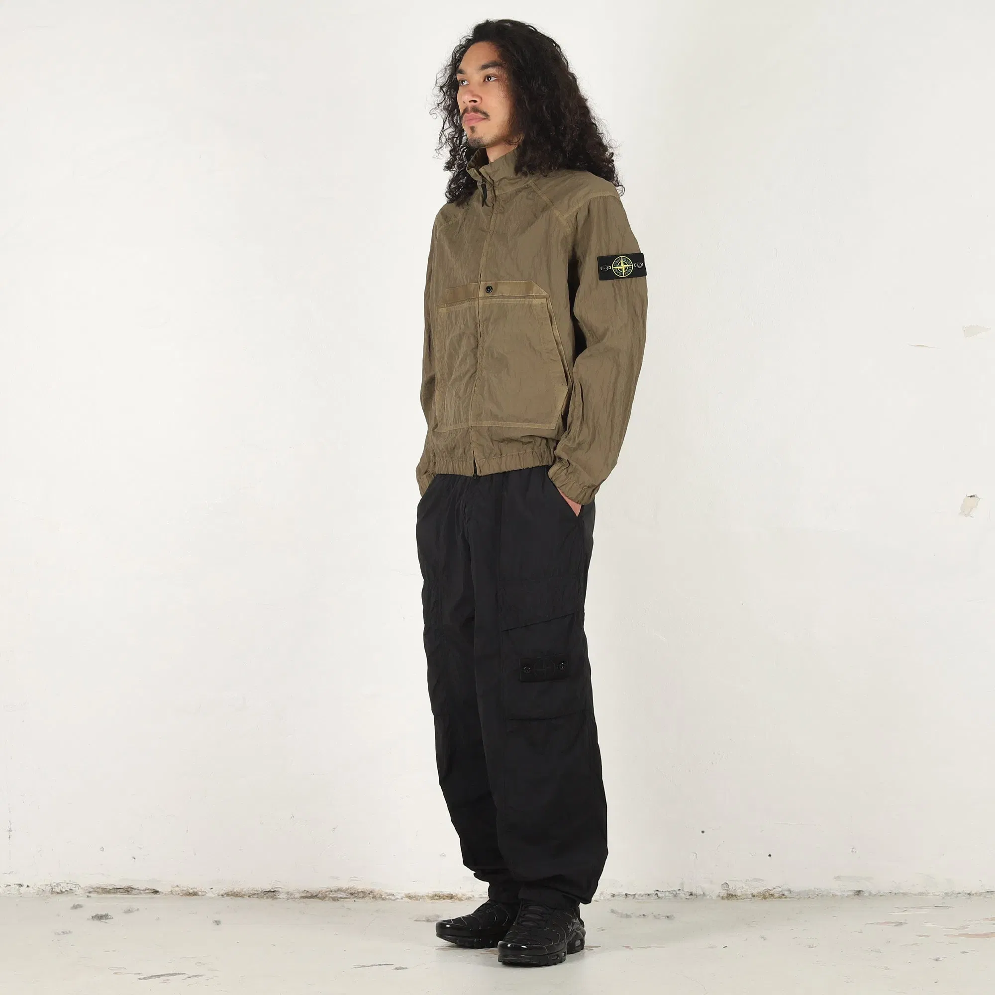 Stone Island Q100009 Jacket - Military Green