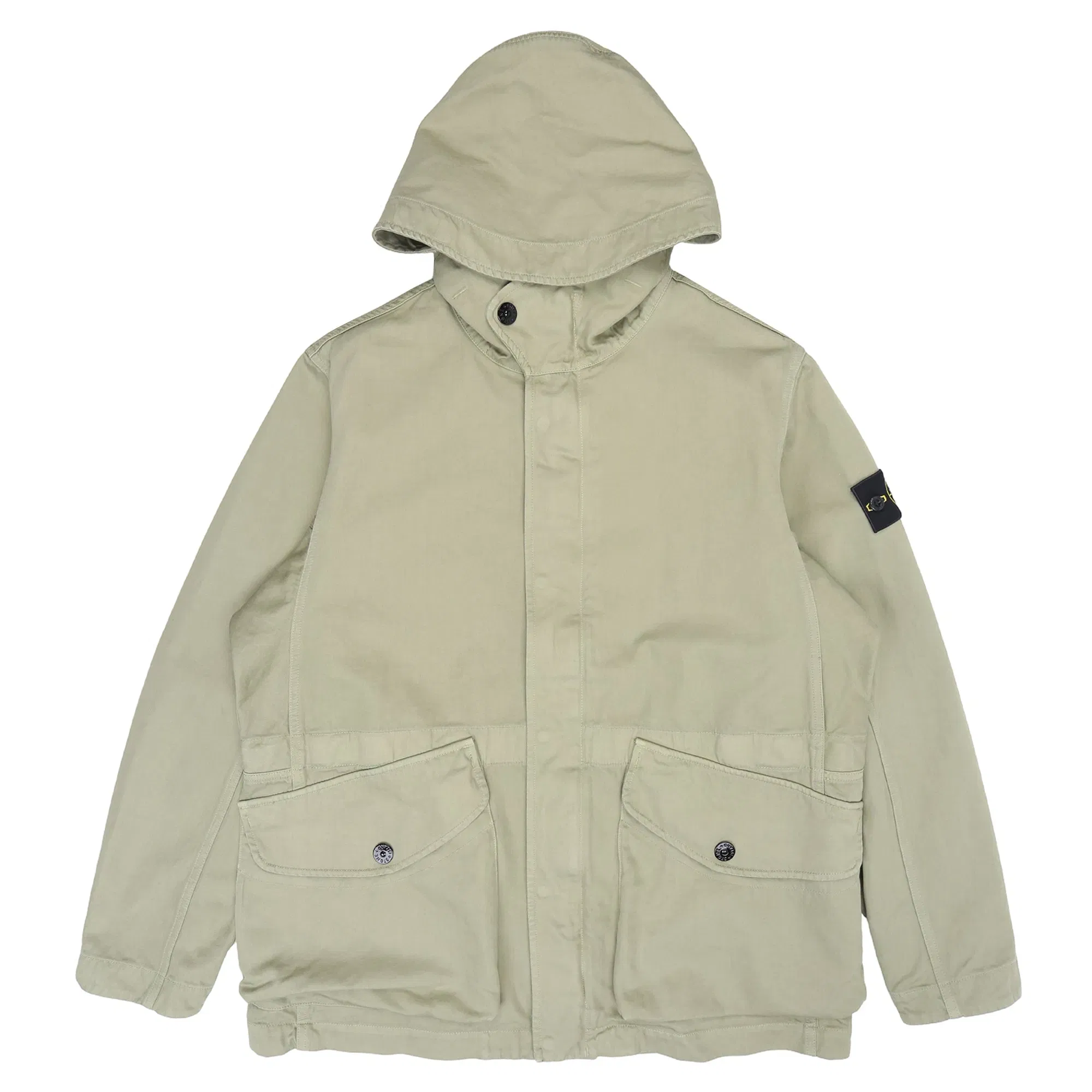 Stone Island Q100001 Short Parka - Laurel Green