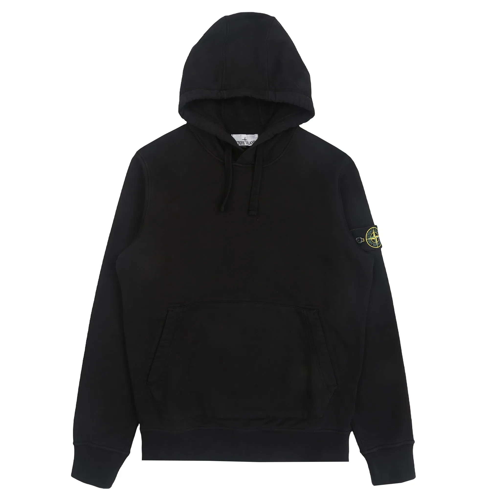 Stone Island 6100062 Hoodie Sweater - Black