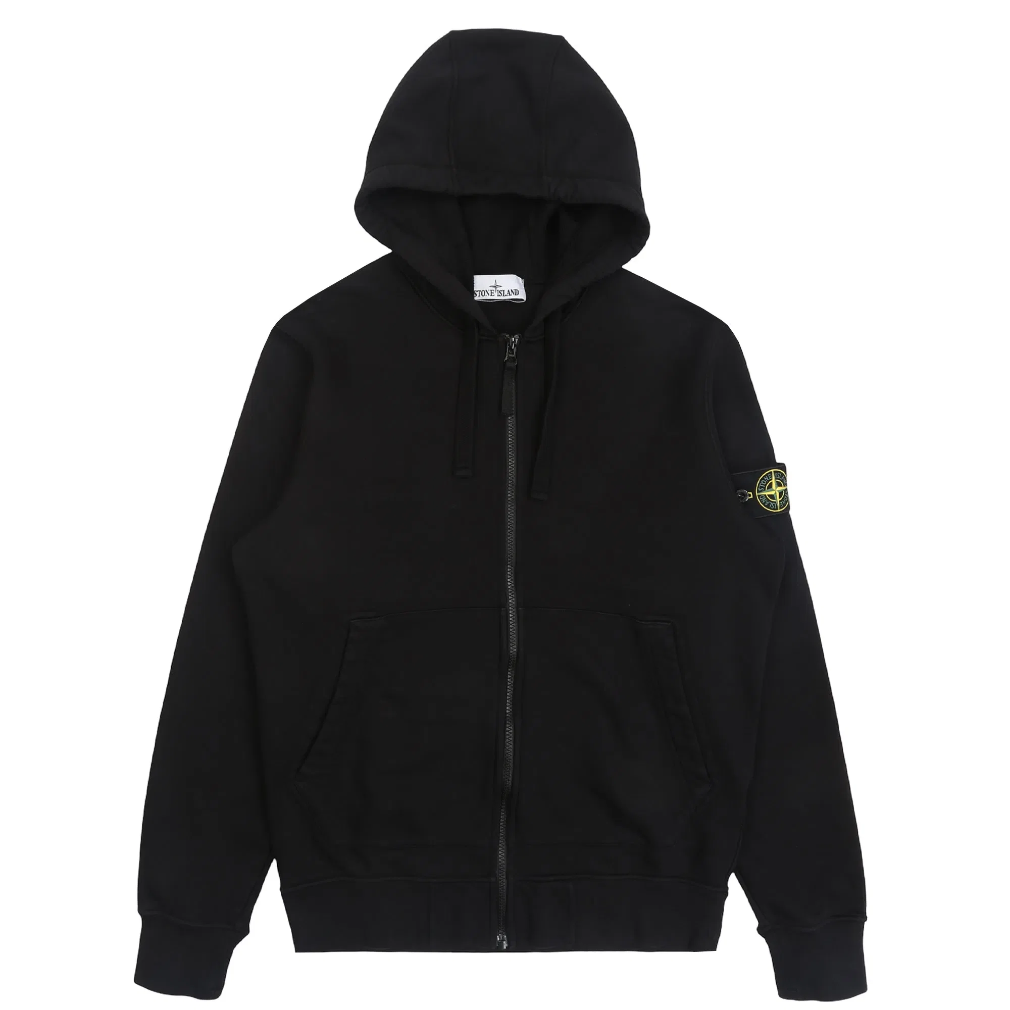 Stone Island 6100061 Hoodie Sweater - Black