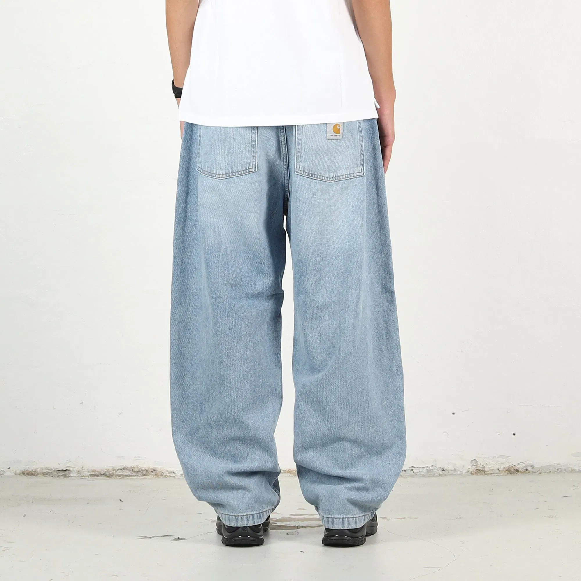 Carhartt WIP Brandon Pant - Blue heavy worn bleached
