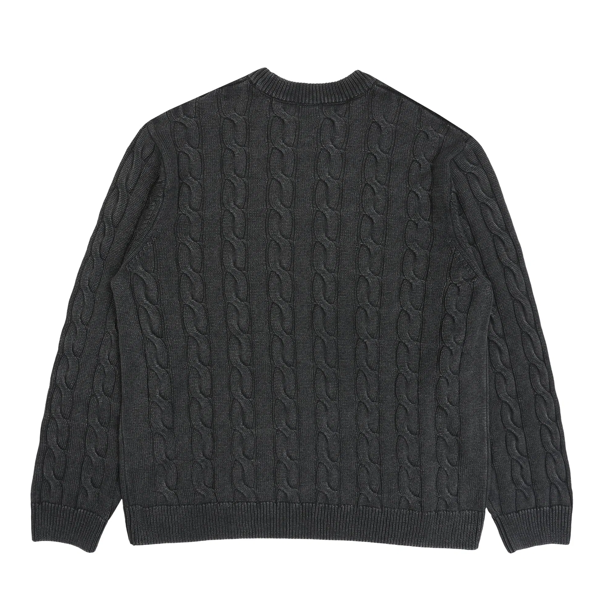 Carhartt WIP Carter Sweater - Black garment dyed