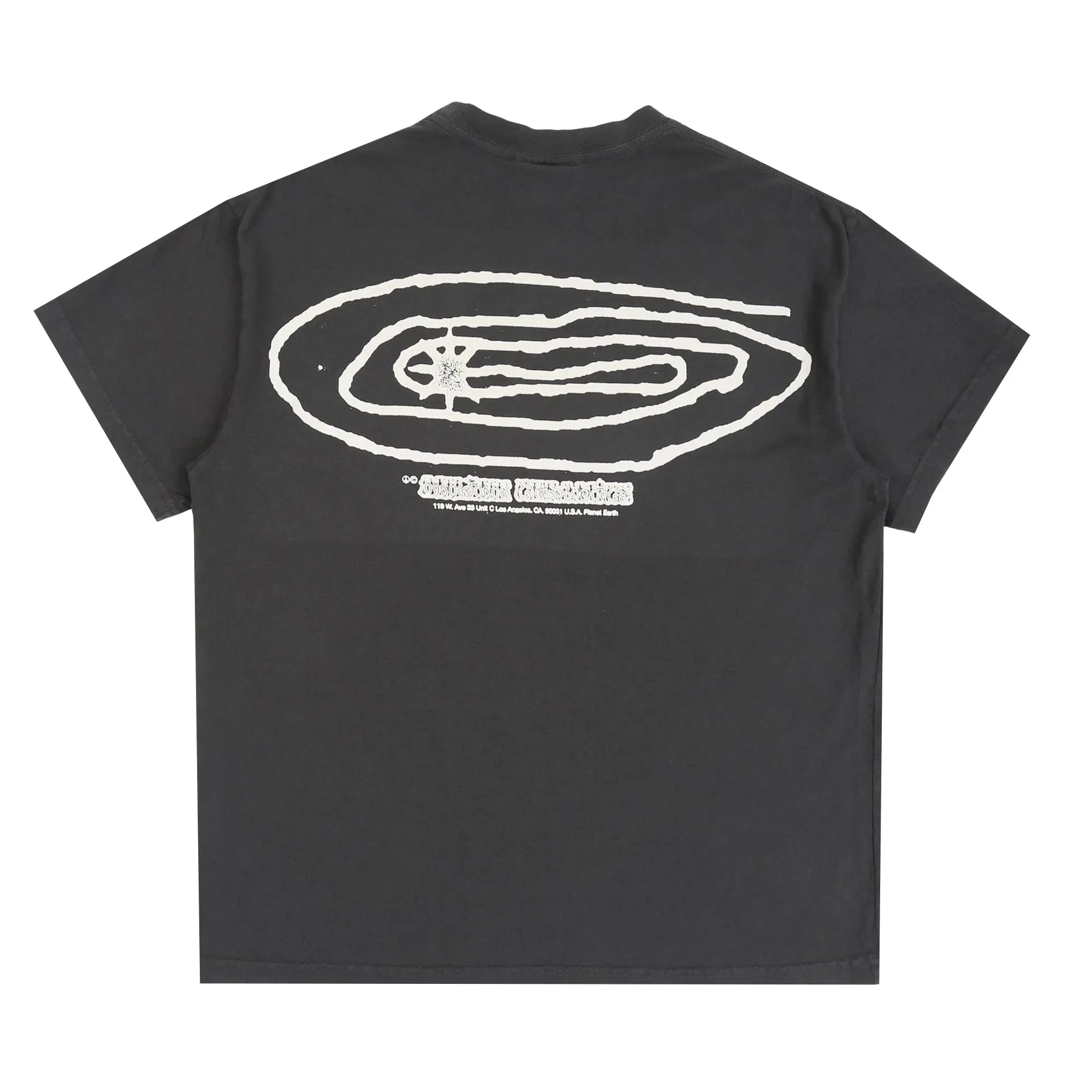Online Ceramics Shooting Star SS T-Shirt - Off Black