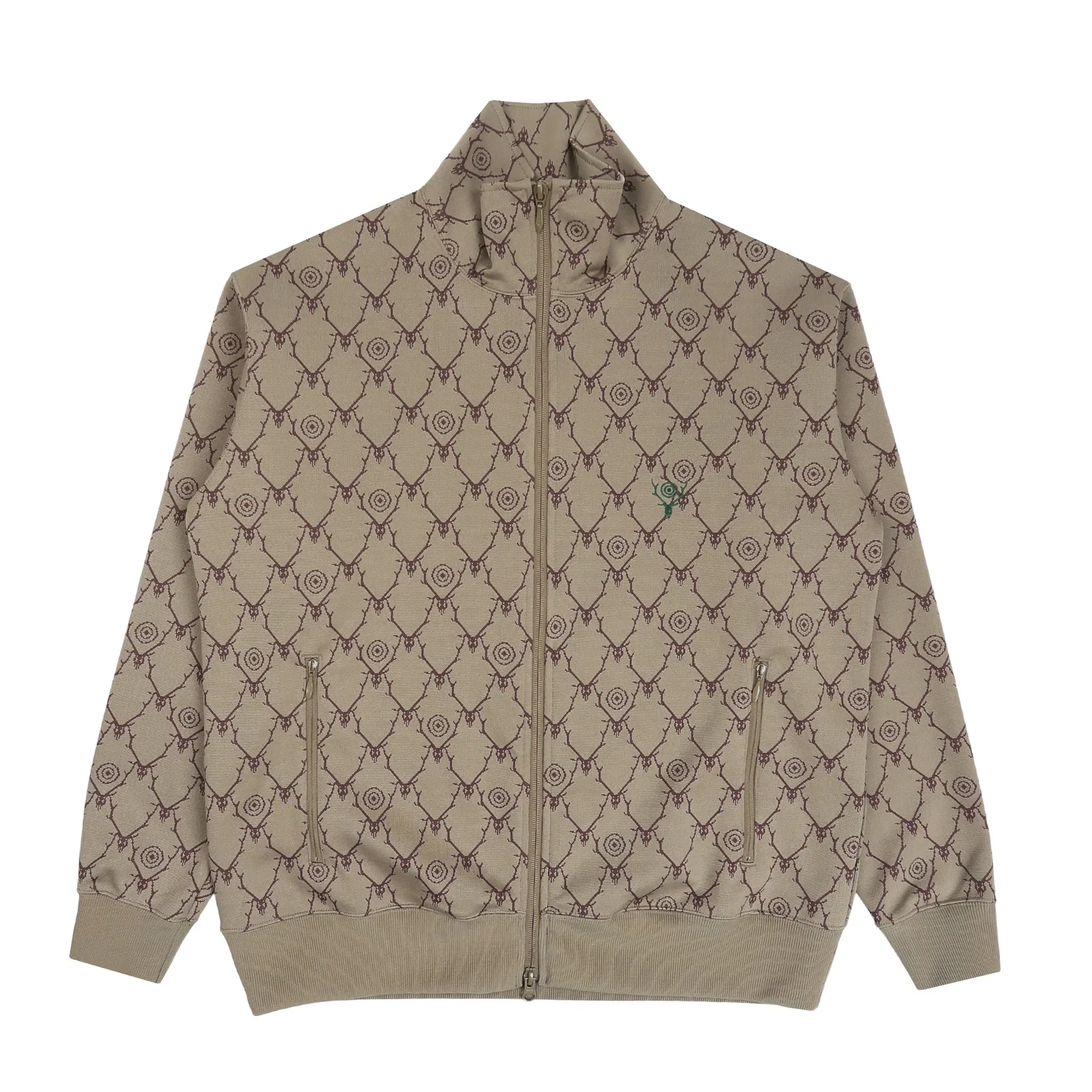 SOUTH2 WEST8 Trainer Jacket Poly Jq - Skull & Target