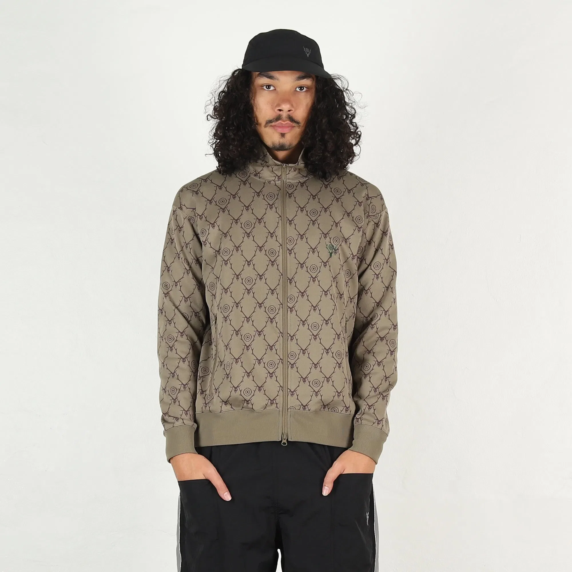 SOUTH2 WEST8 Trainer Jacket Poly Jq - Skull & Target