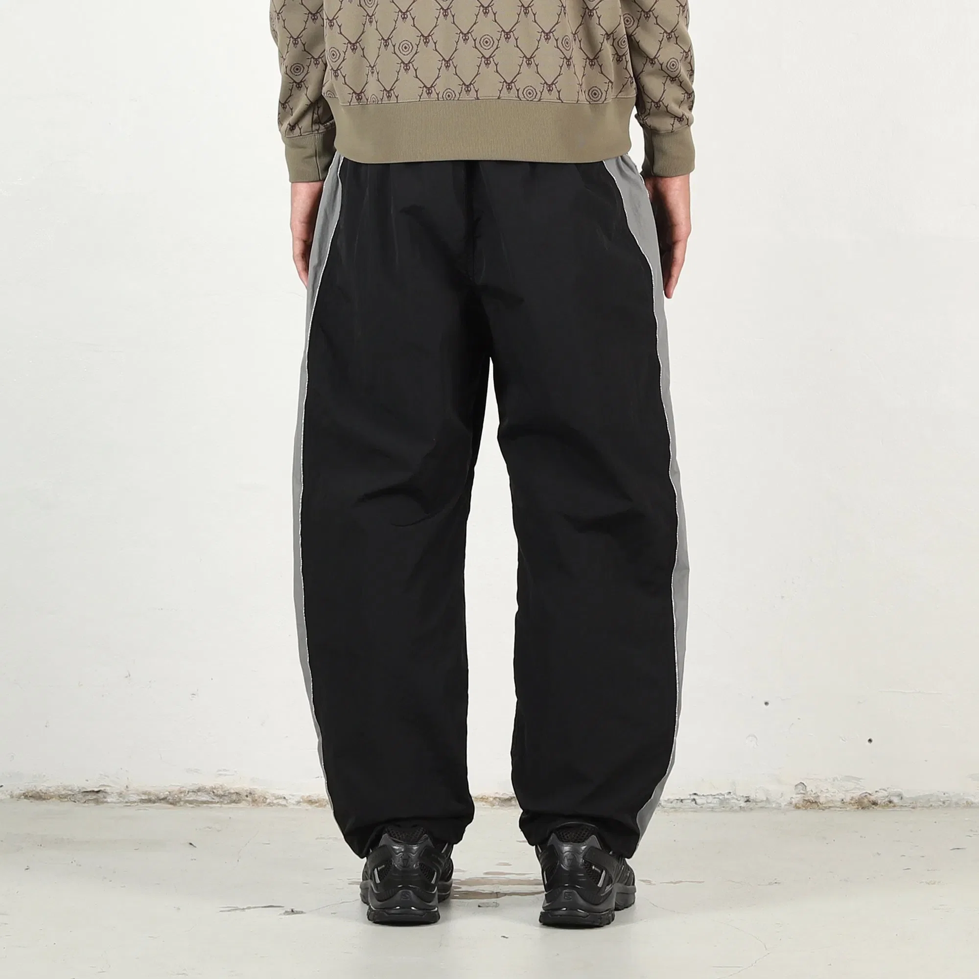 SOUTH2 WEST8 Warm-Up Pant Nylon Tussah - Black