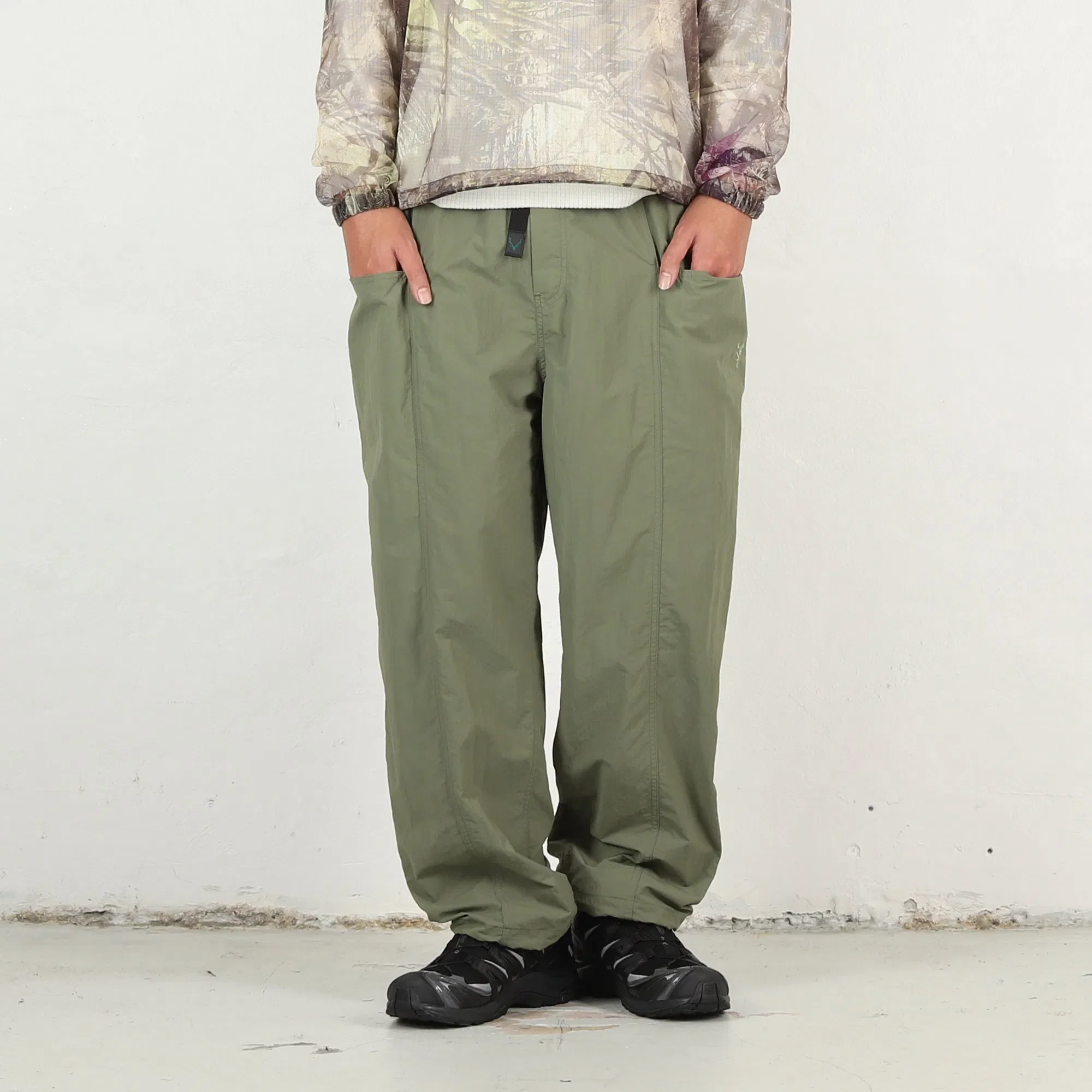 SOUTH2 WEST8 Belted C.S Pant Nylon Ripstop - Olive