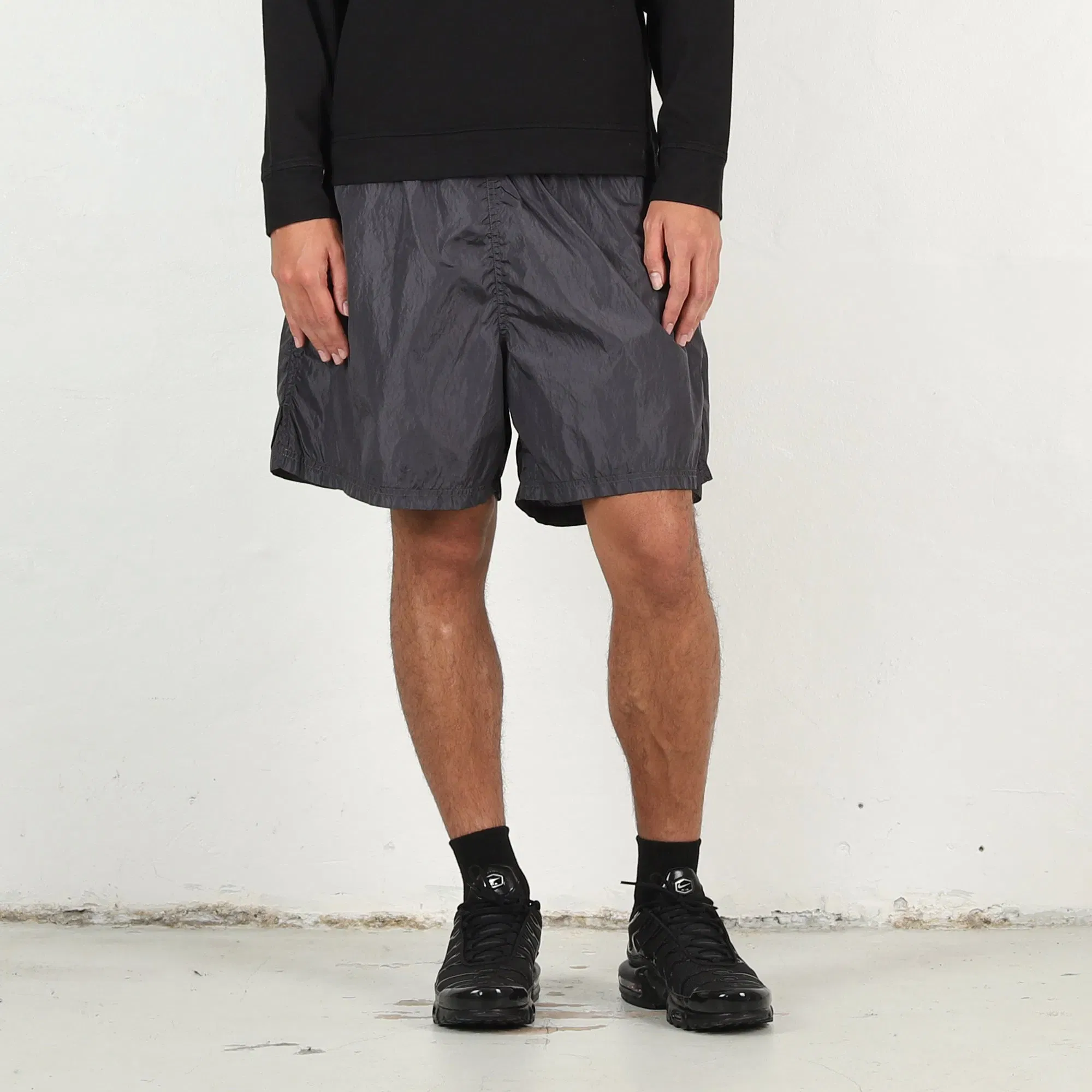 Stone Island B100002 Shorts - Blue Grey