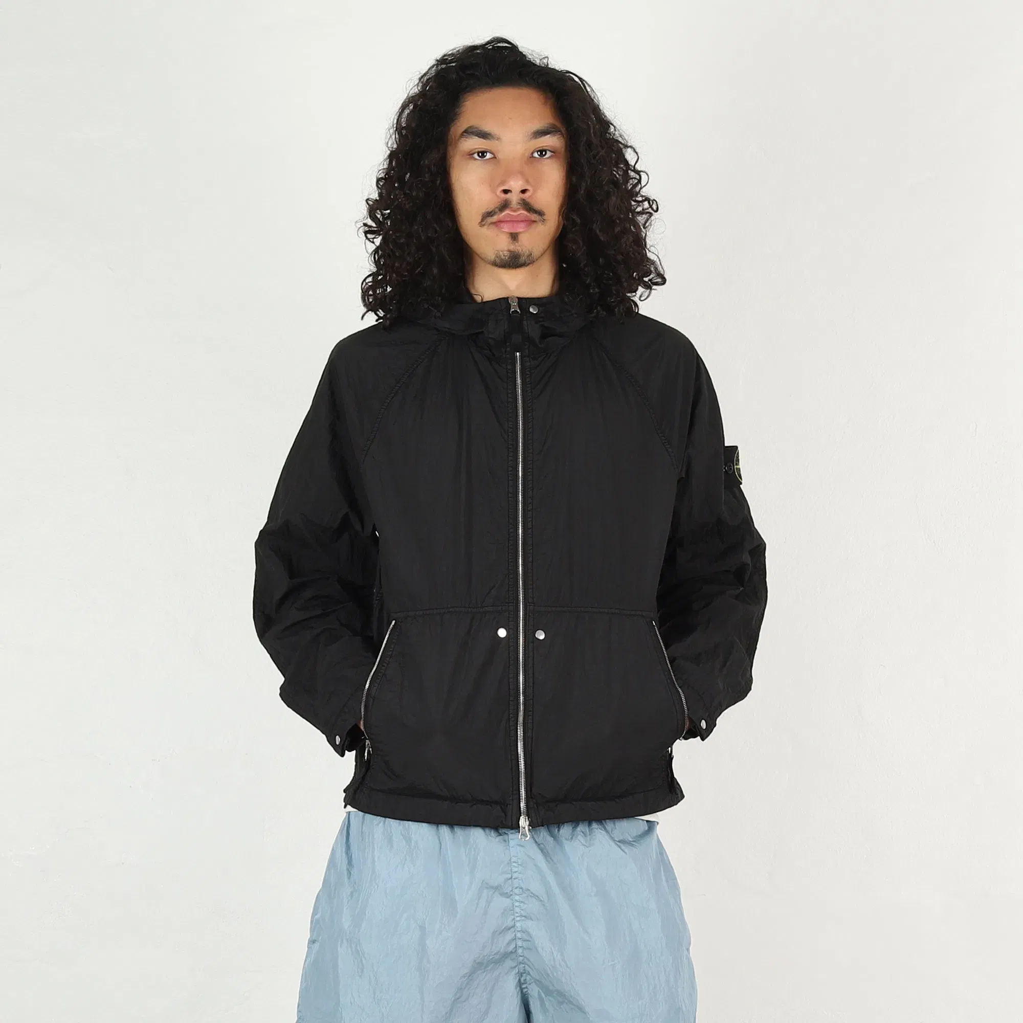 Stone Island 4100119 Short Parka - Black