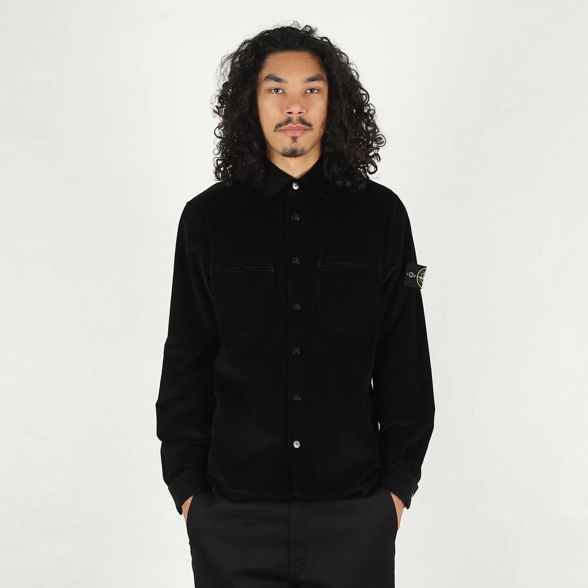Stone Island 1200040 Shirt - Black