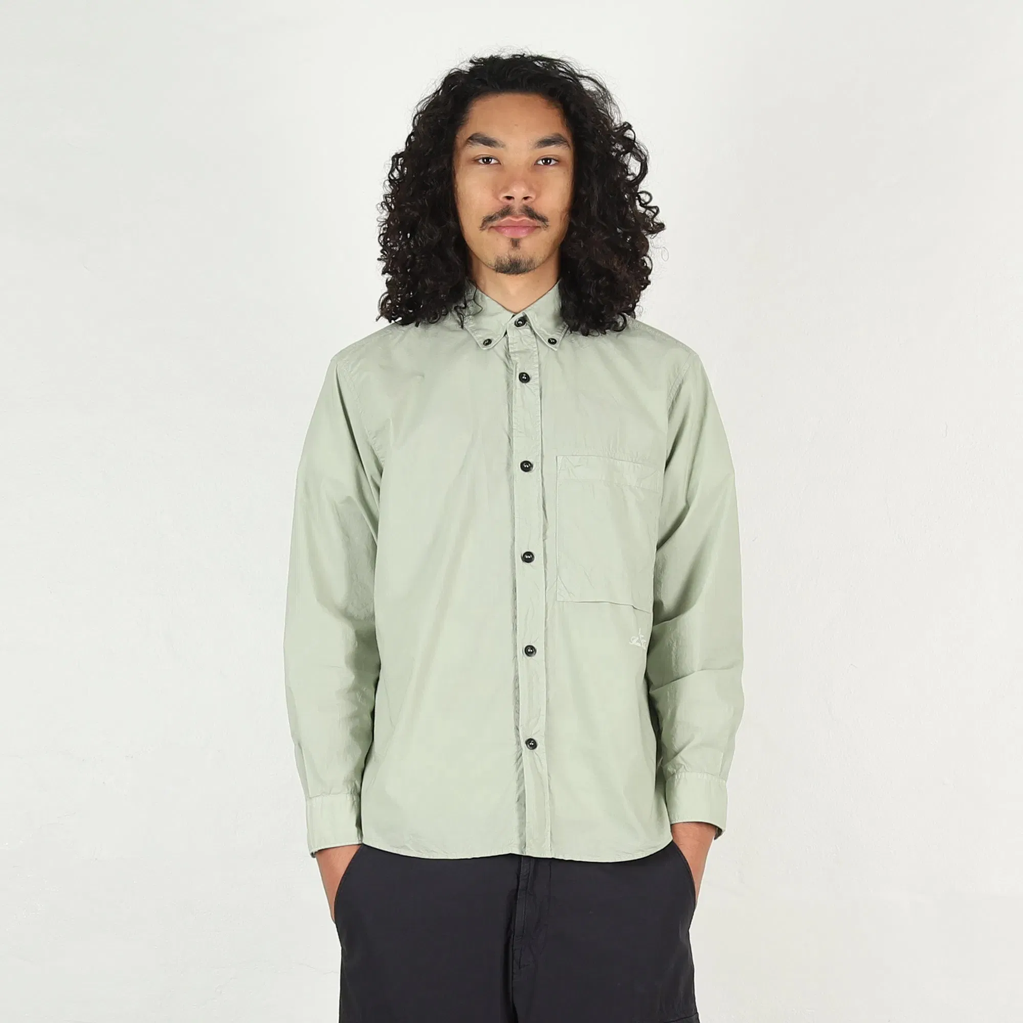 Stone Island 1100027 Shirt - Sage