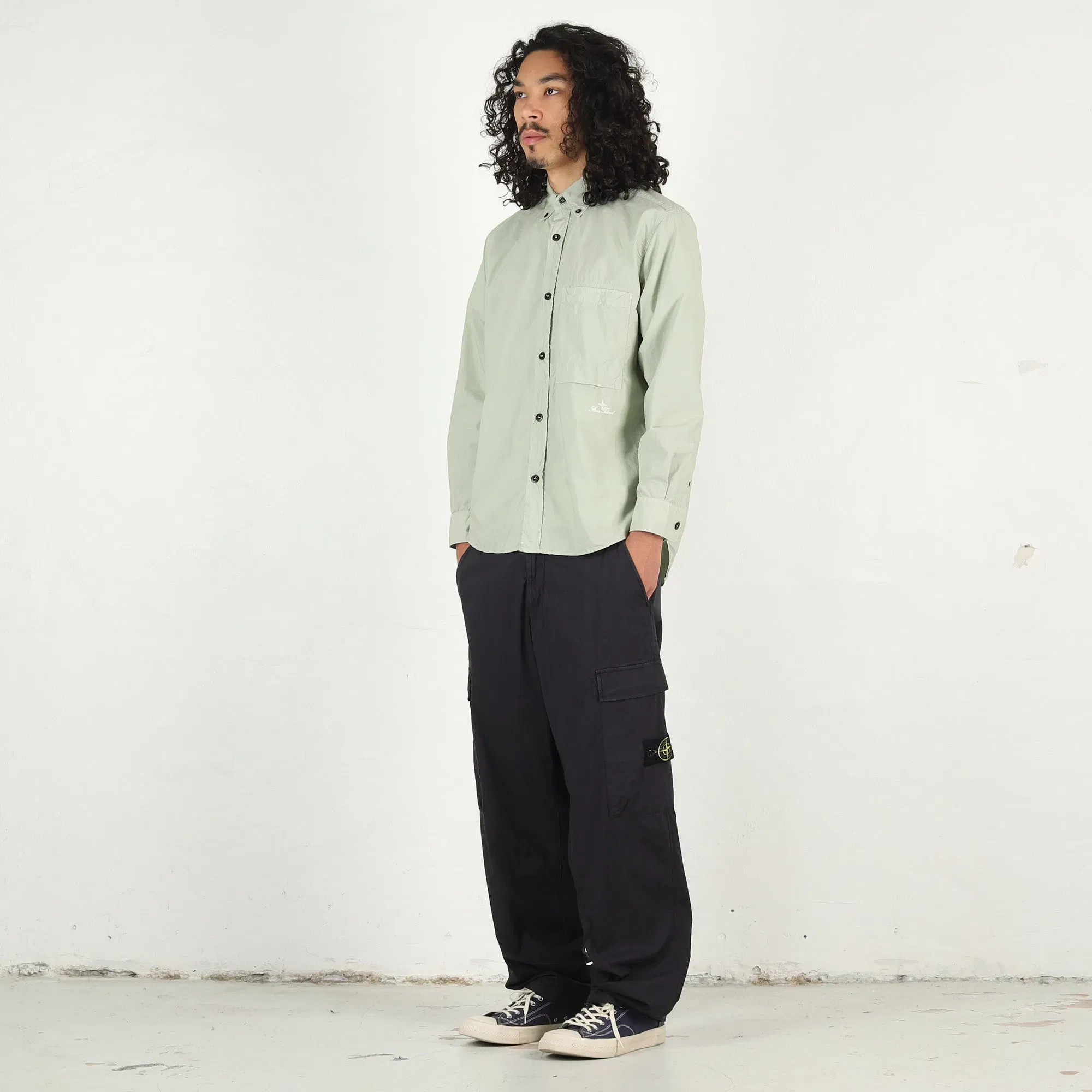 Stone Island 1100027 Shirt - Sage