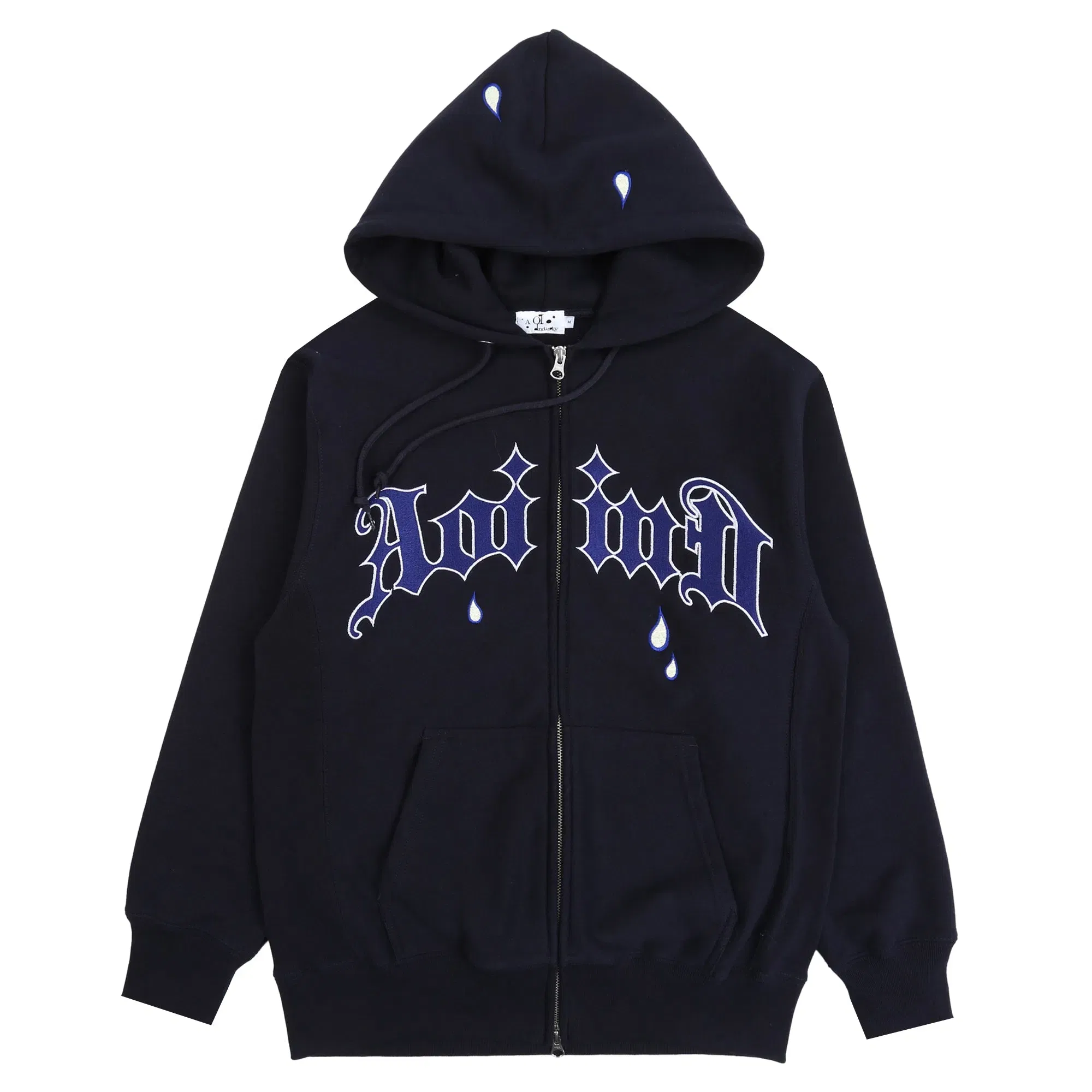 Aoi Industry Royal Arch Zip Hoodie - Navy