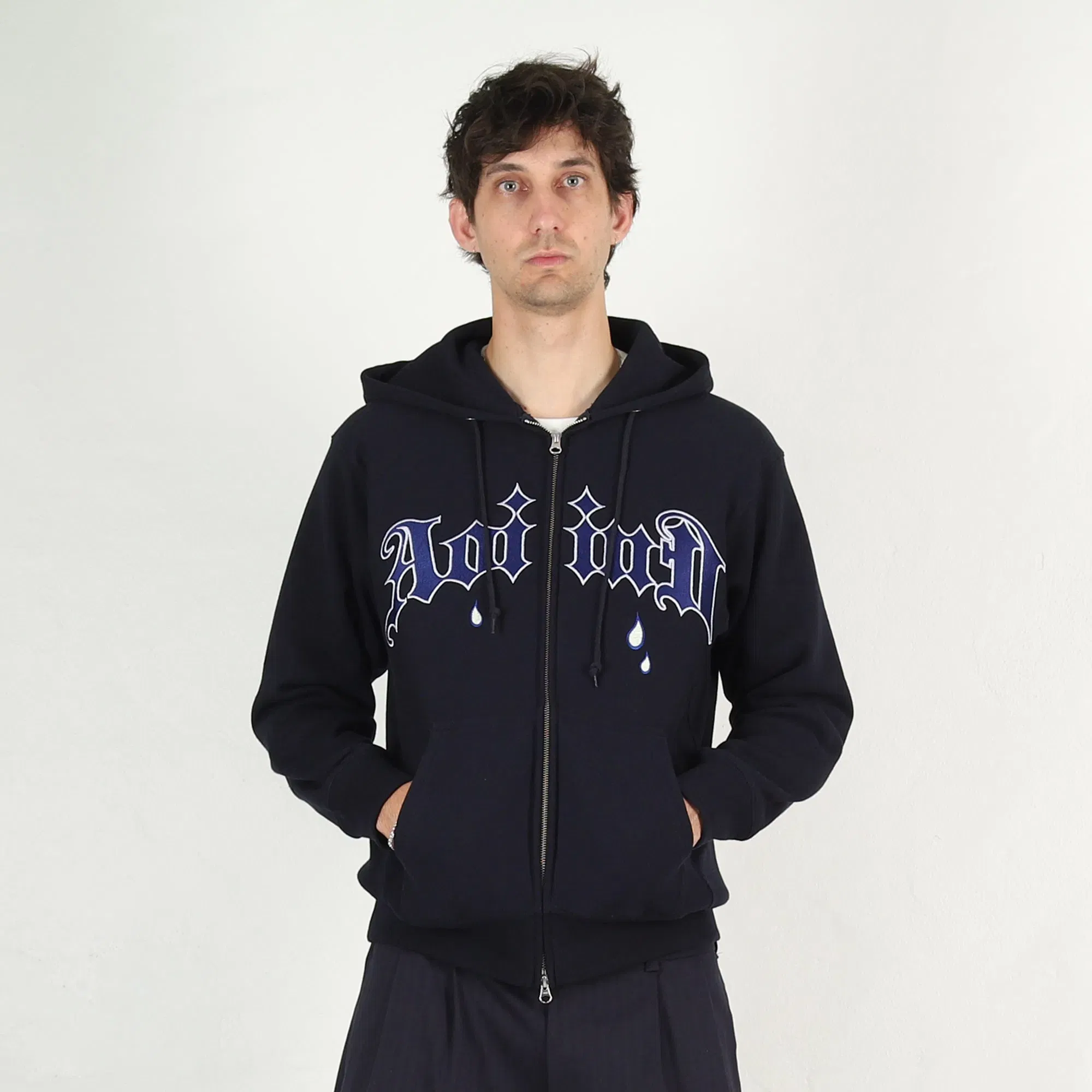 Aoi Industry Royal Arch Zip Hoodie - Navy