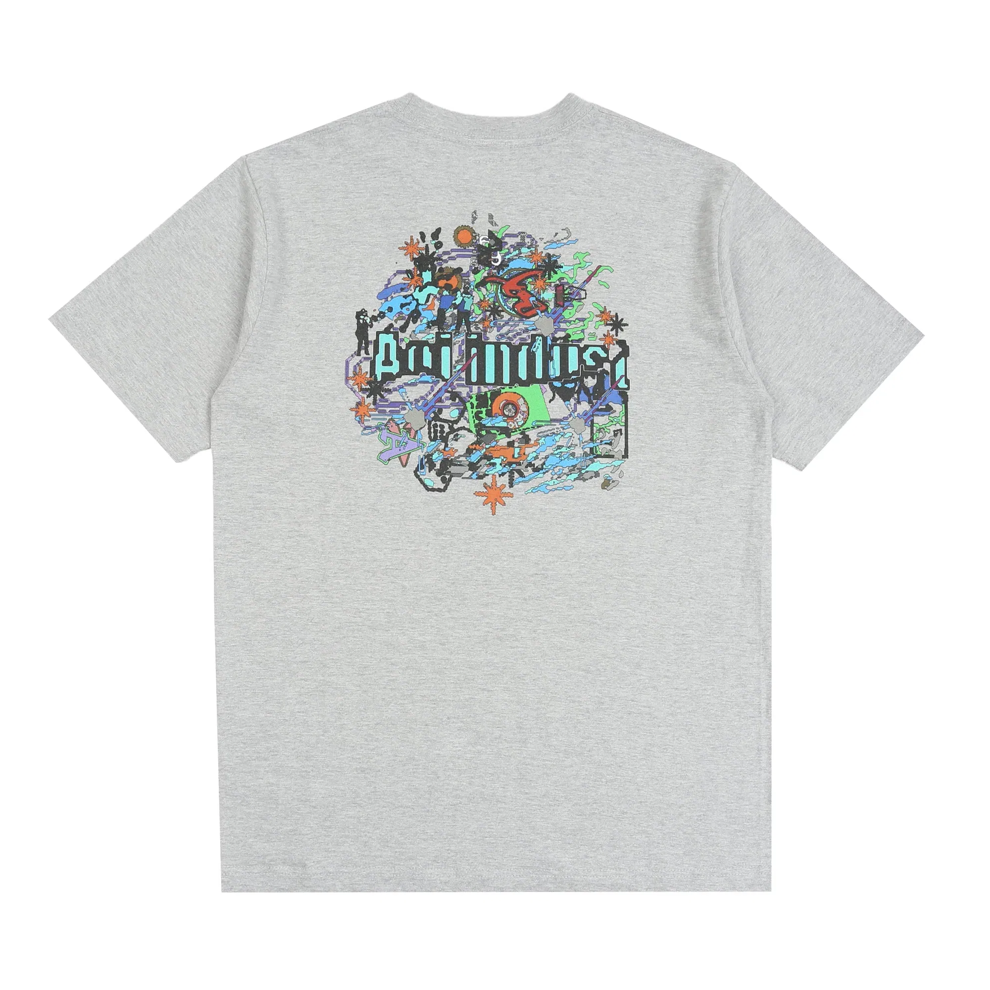 Aoi Industry DGT Crack SS T-Shirt - Grey